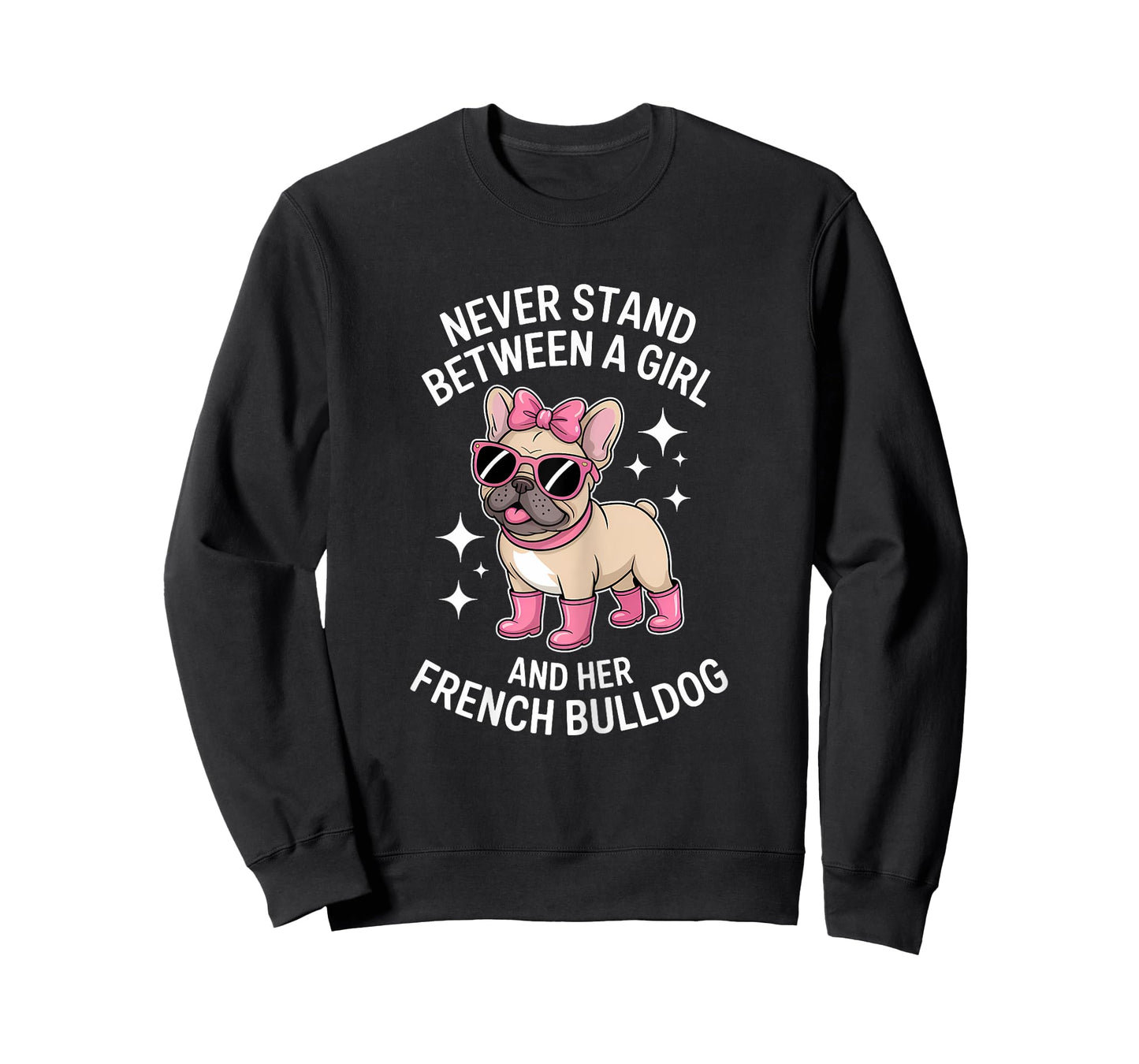 French Bulldog Girl Funny French Bulldog T-Shirt