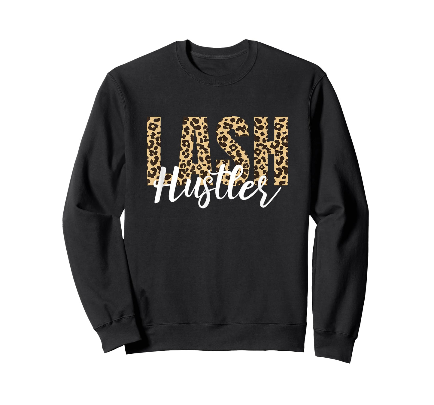 Lash Hustler Lash Artist Lash Tech Leopard Eyelashes T-Shirt