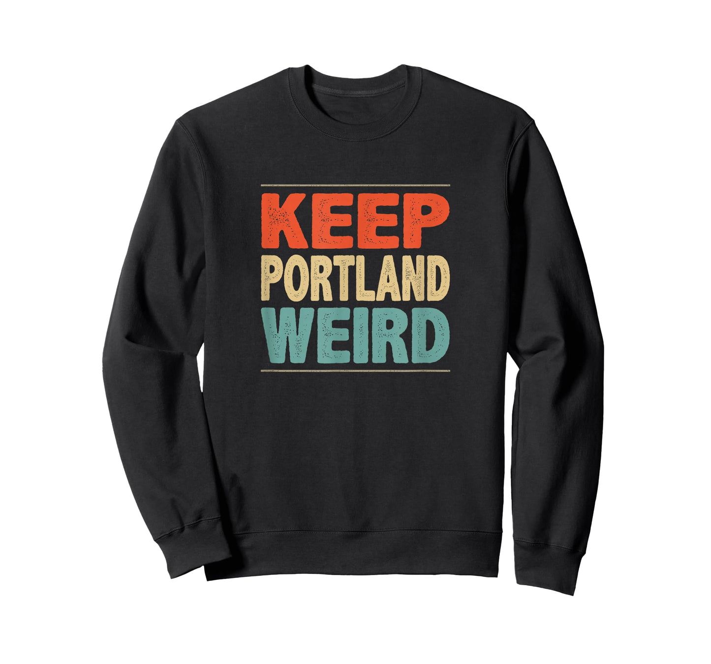 Keep Portland Weird - Vintage Style - T-Shirt