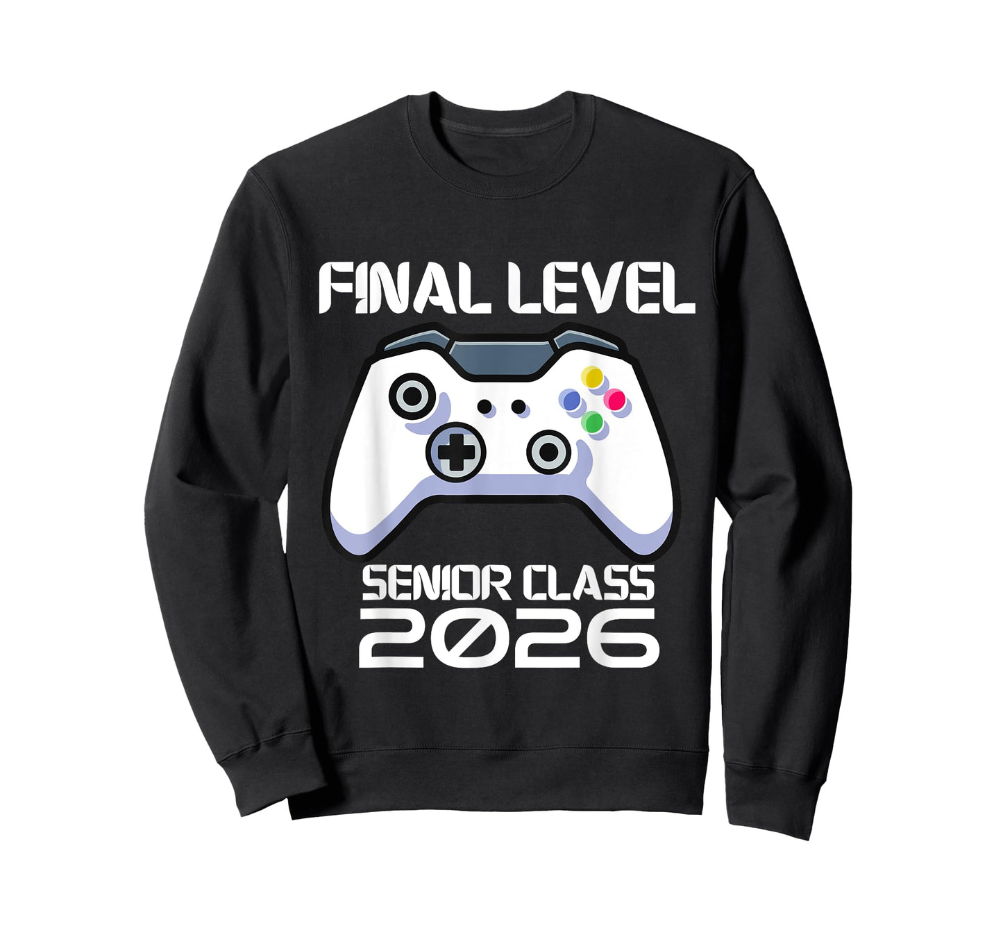 Class of 2026 Senior Video Game Final Level School Gamer T-Shirt