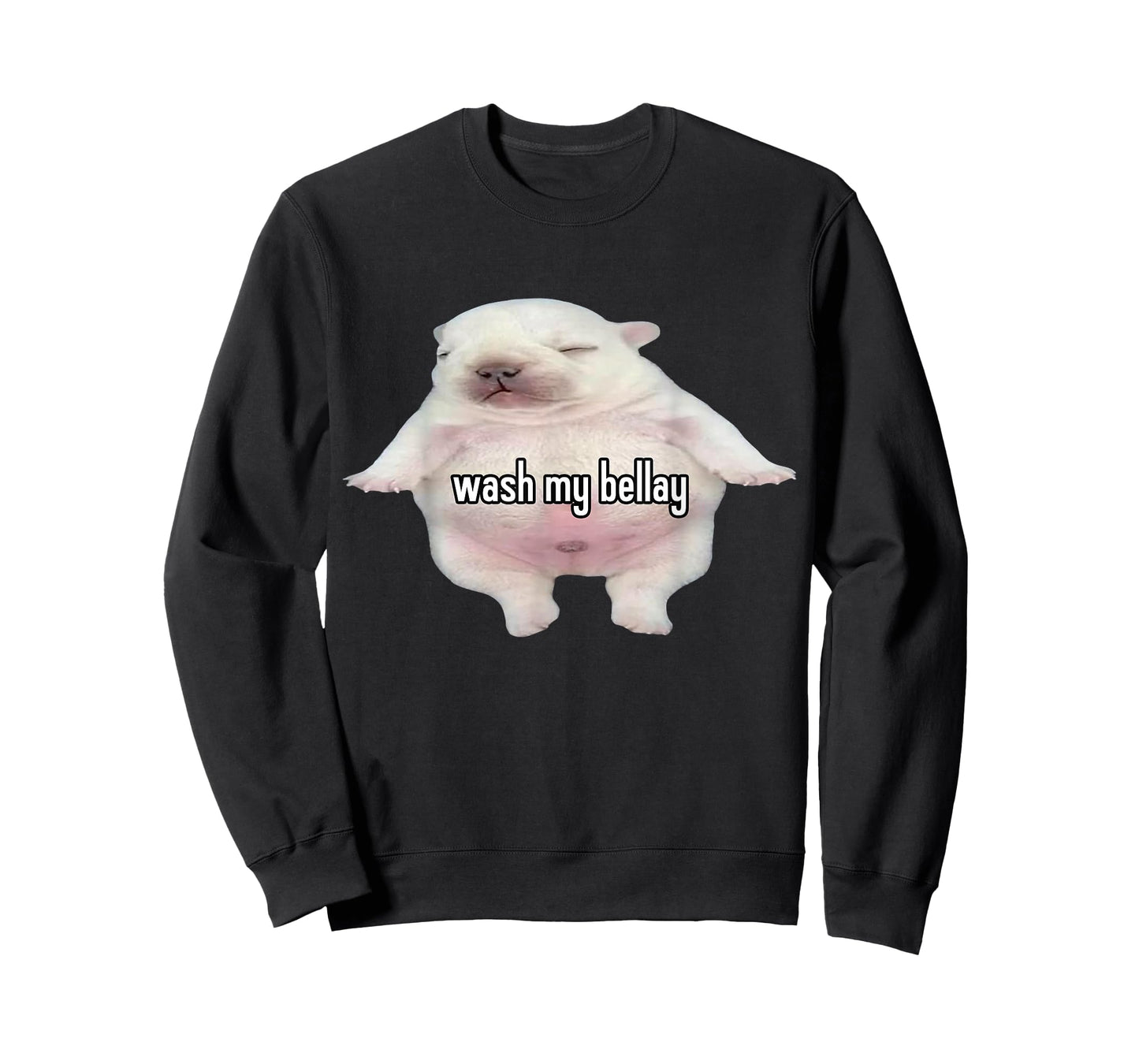 Pibble Meme Wash My Belly Funny T-Shirt