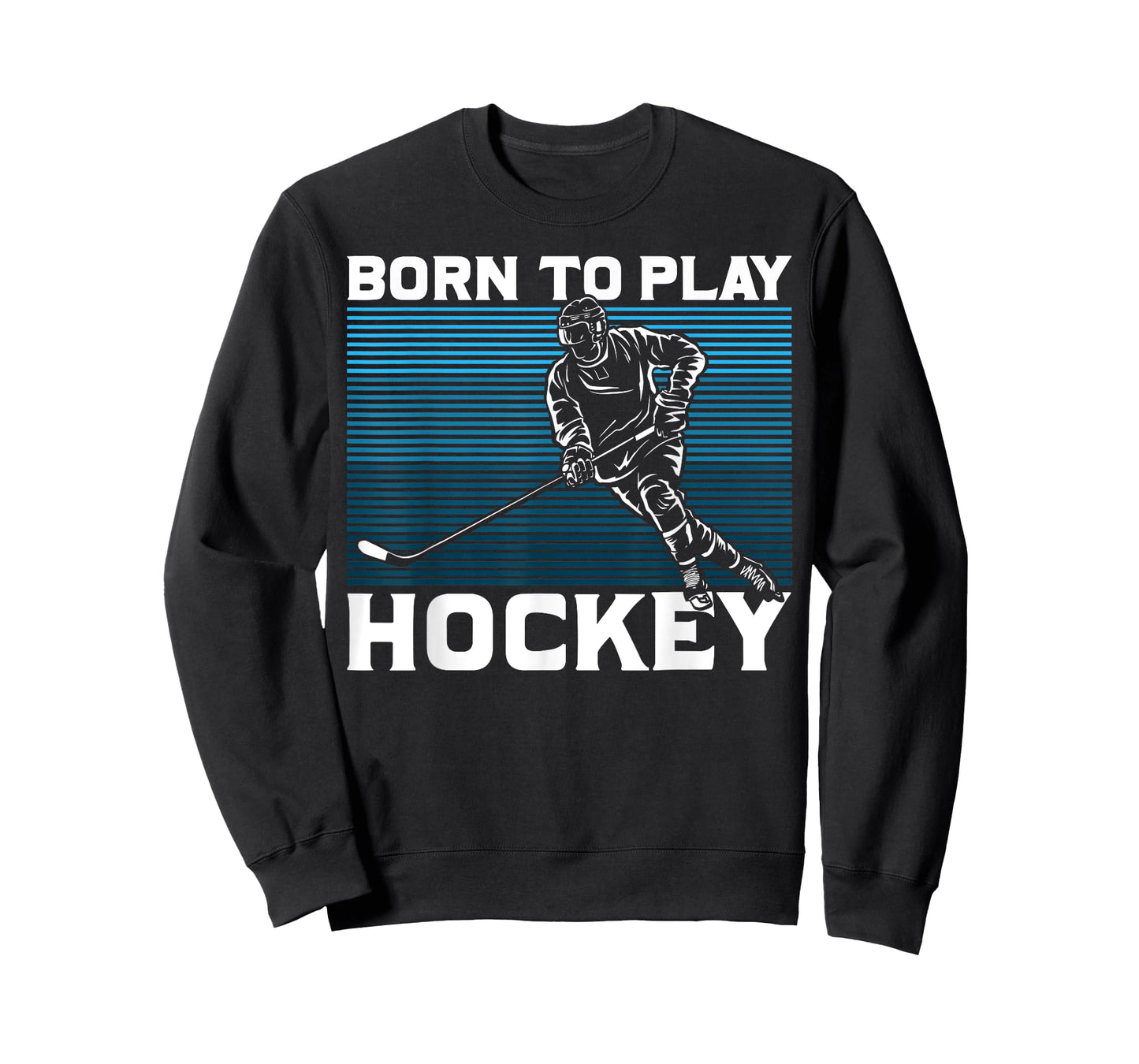 Ice Hockey Goalie Gift Idea Born To Play Hockey T-Shirt