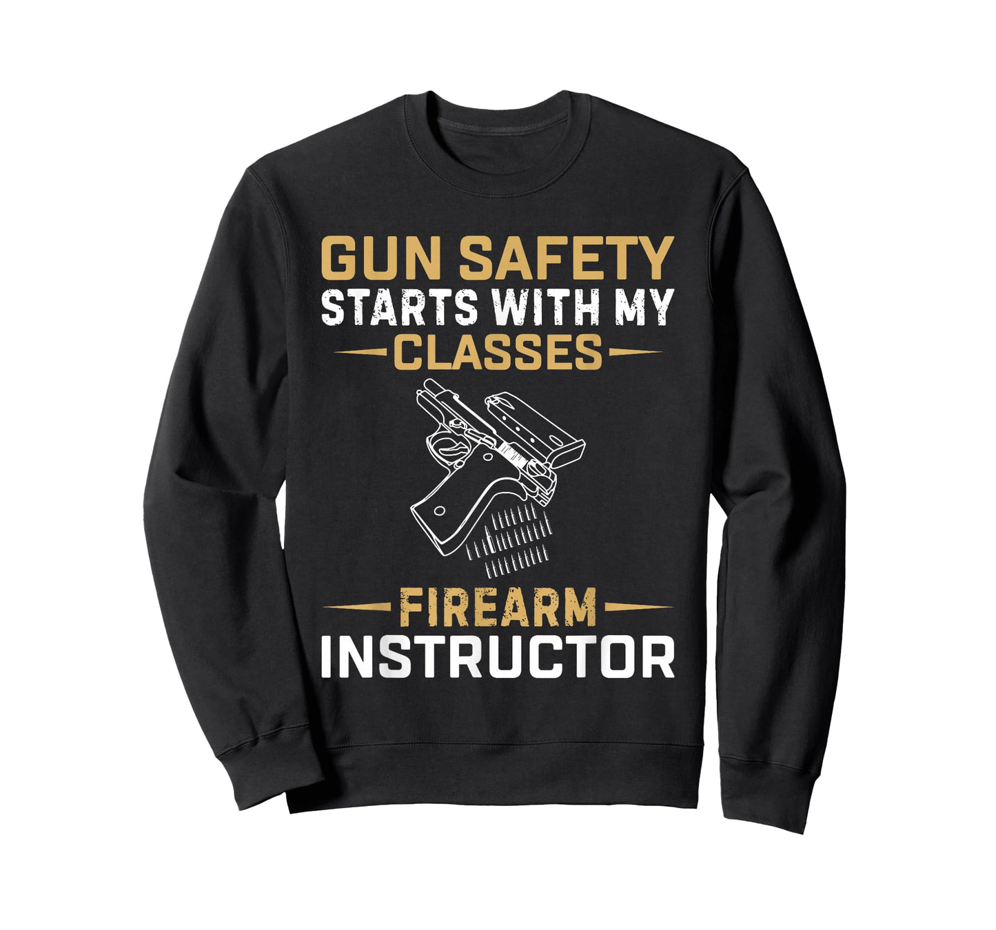 Firearm Instructor Safety Gun Weapons Owner Instructor T-Shirt