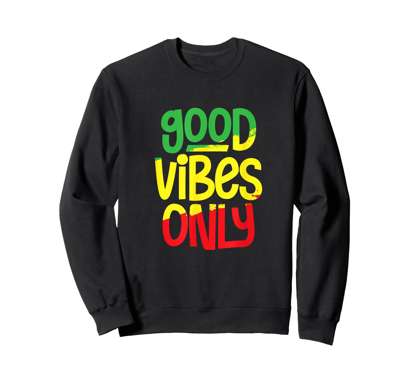 Good Vibes Only Rasta Rastafari Reggae Music Jamaican T-Shirt