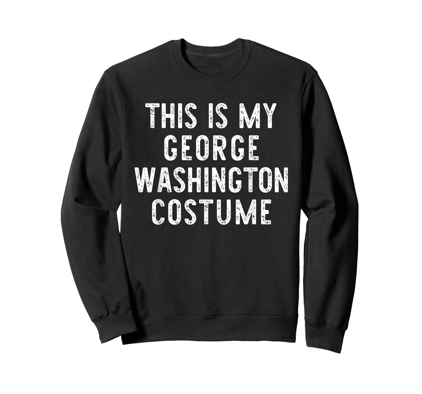 This Is My George Washington Costume Halloween Simple Adult T-Shirt