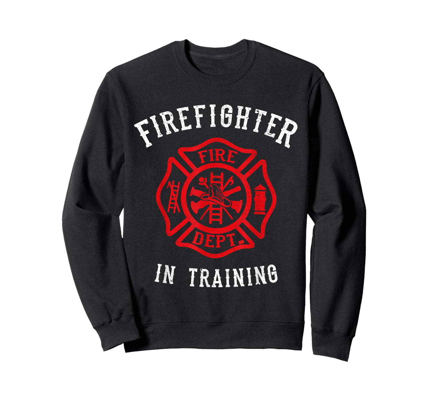Firefighter Training Gift for Kids Cute Toddler Fire Fighter T-Shirt