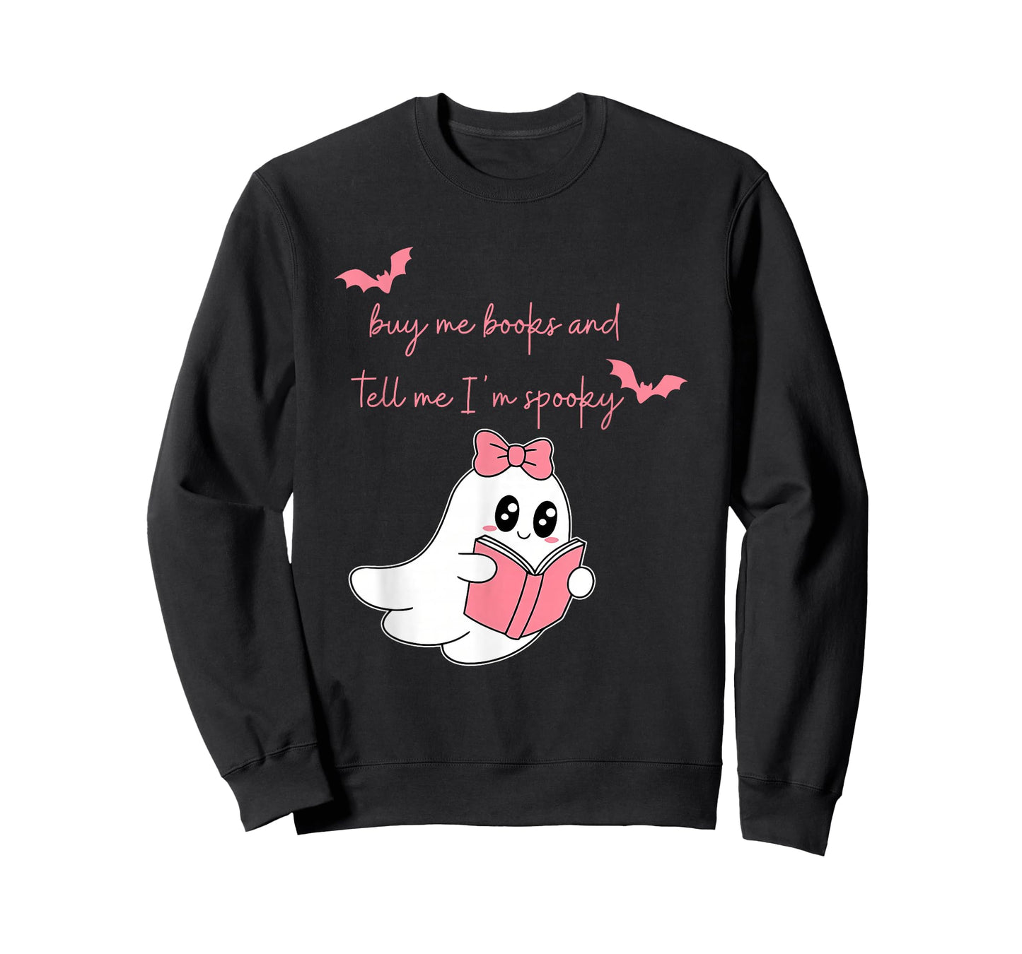 Buy Me Books and Tell Me I'm Spooky Funny Halloween Book T-Shirt