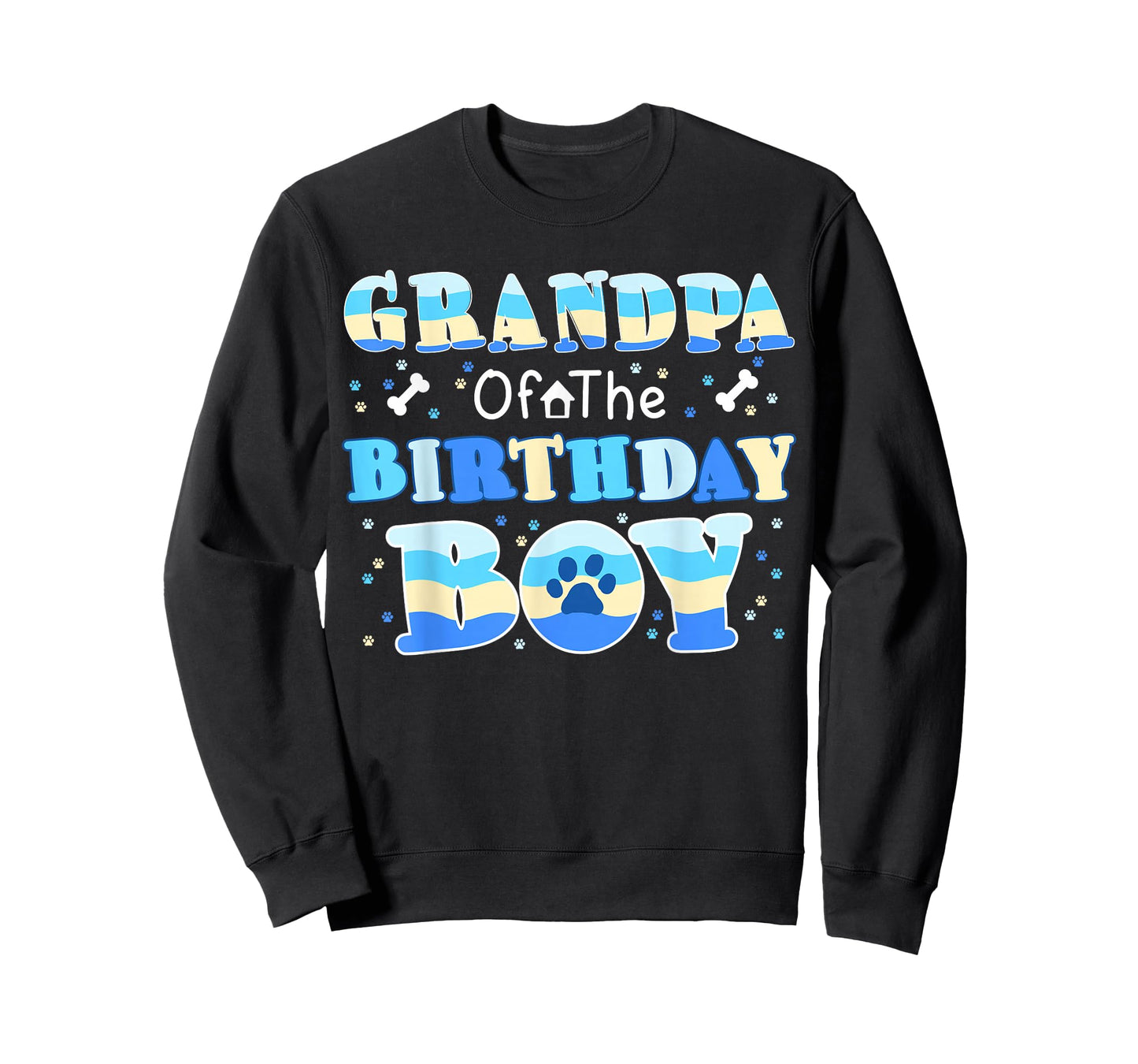 Grandpa of The Birthday Boy Celebration Family Love T-Shirt