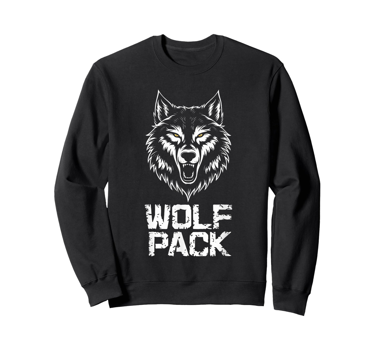 Intimidating Wolf Pack Design T-Shirt
