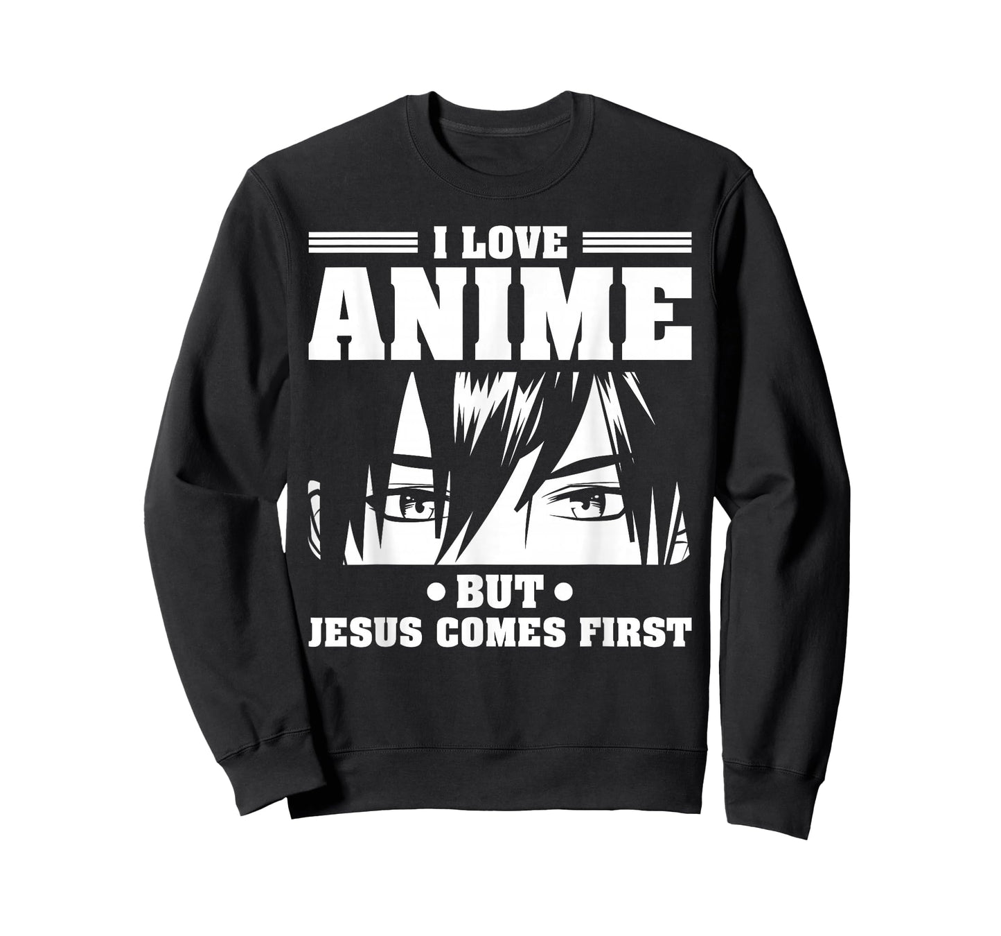 I love Anime but Jesus comes first Japan Otaku Japanese T-Shirt