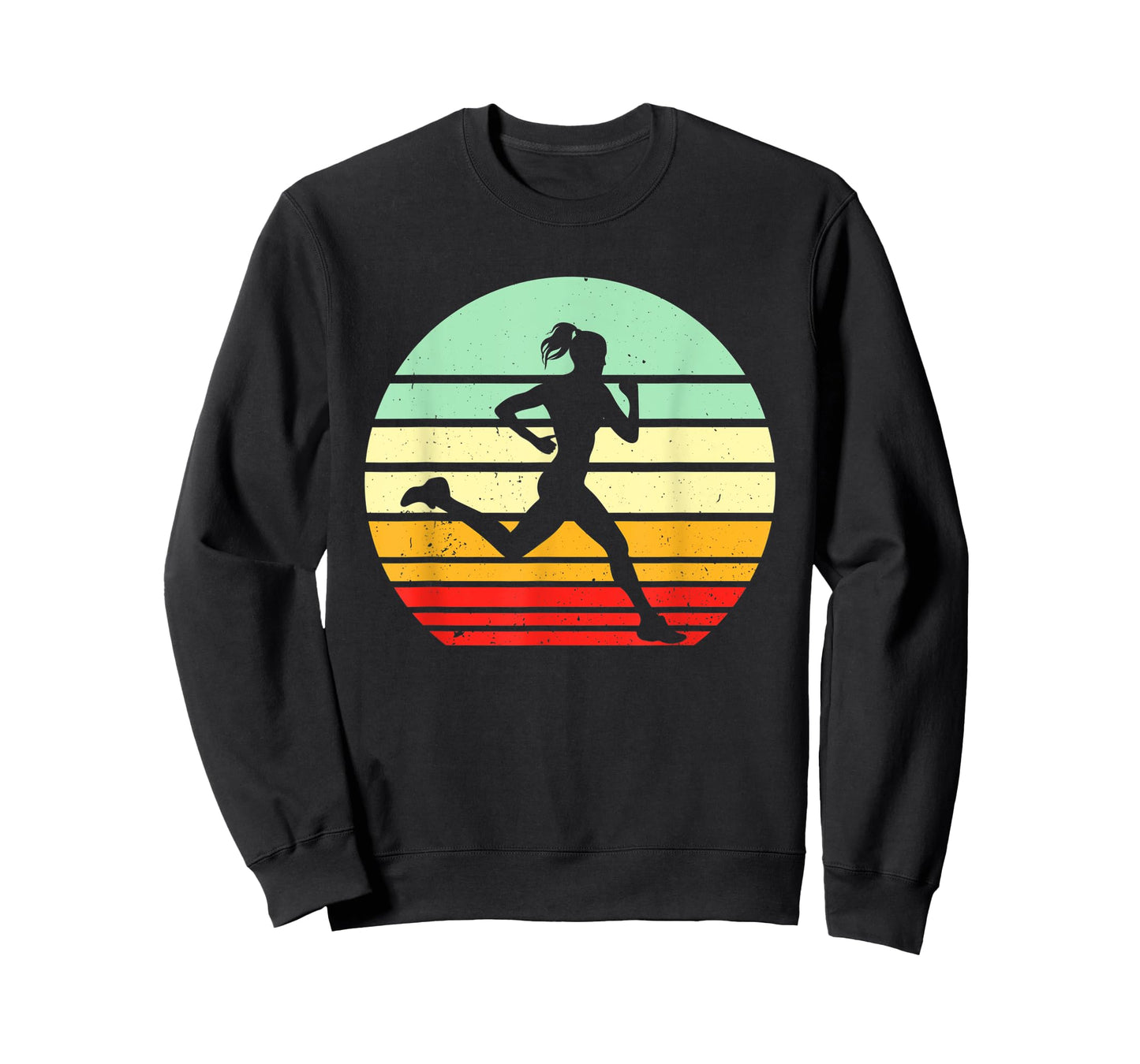 Vintage Running Marathon Jogging Run 80s Retro Runner T-Shirt