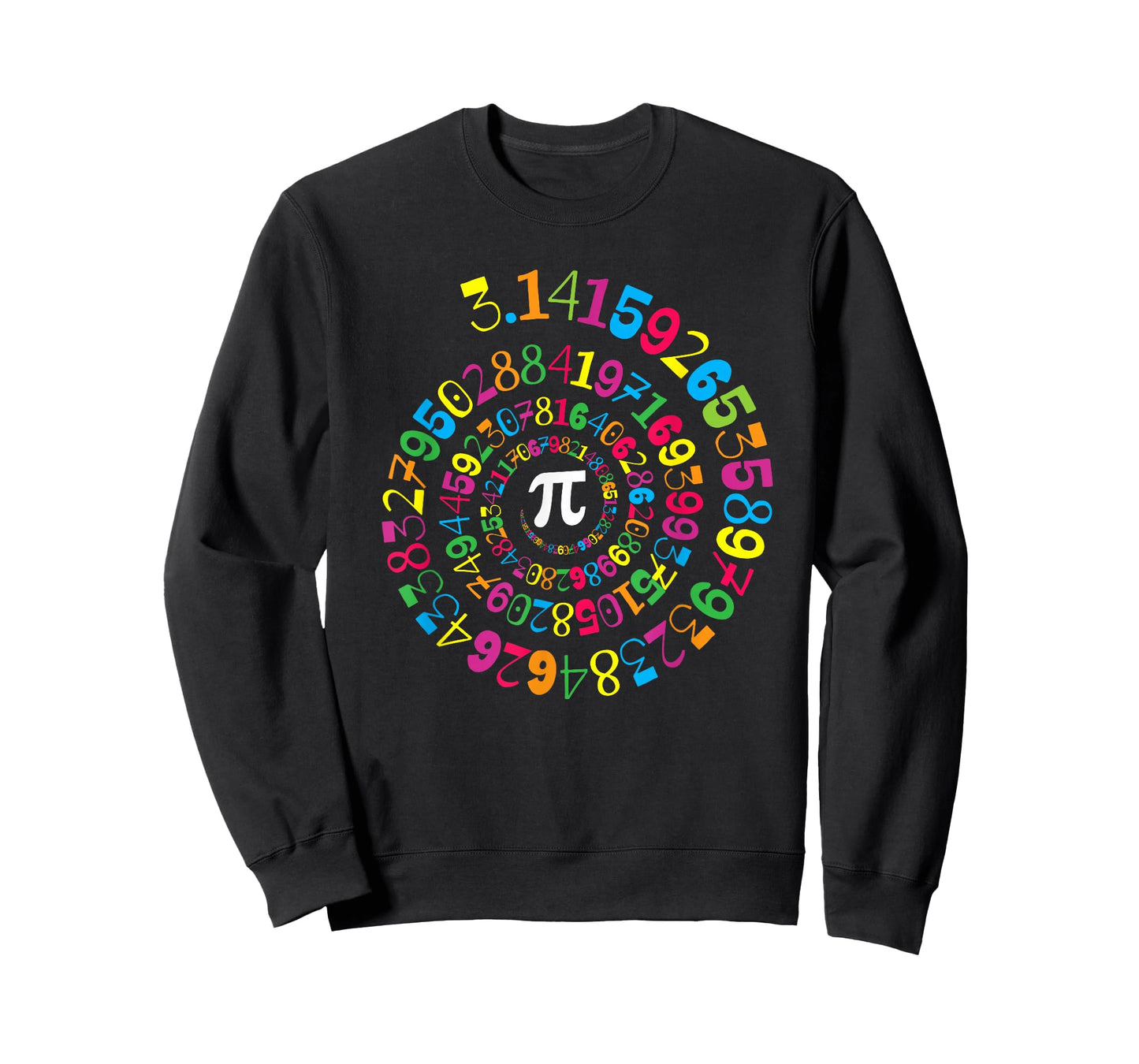 Pi Spiral Novelty Math Geek 3.14 Pi Day T-Shirt