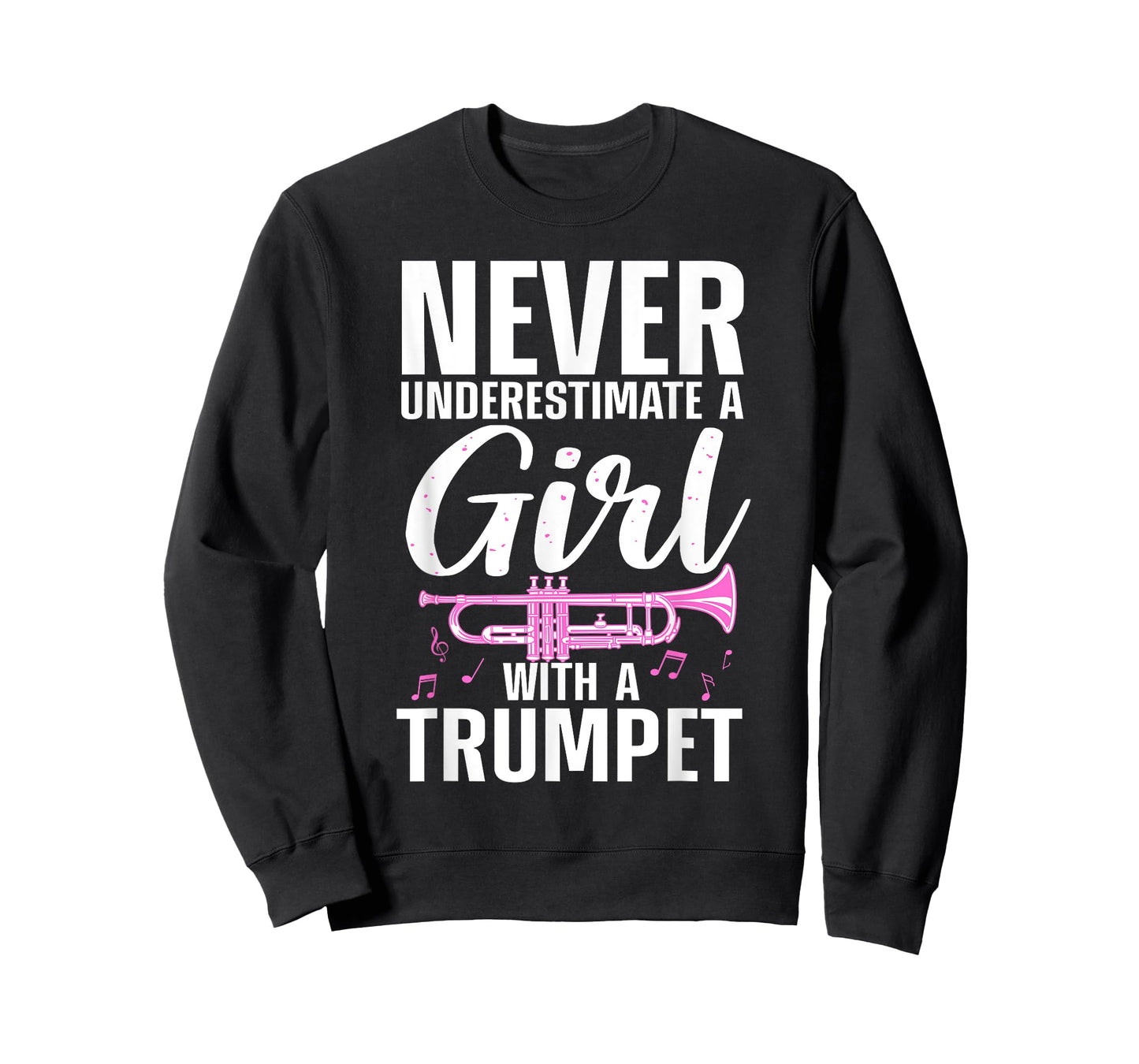 Cool Trumpet For Women Girls Marching Band Trumpet Player T-Shirt