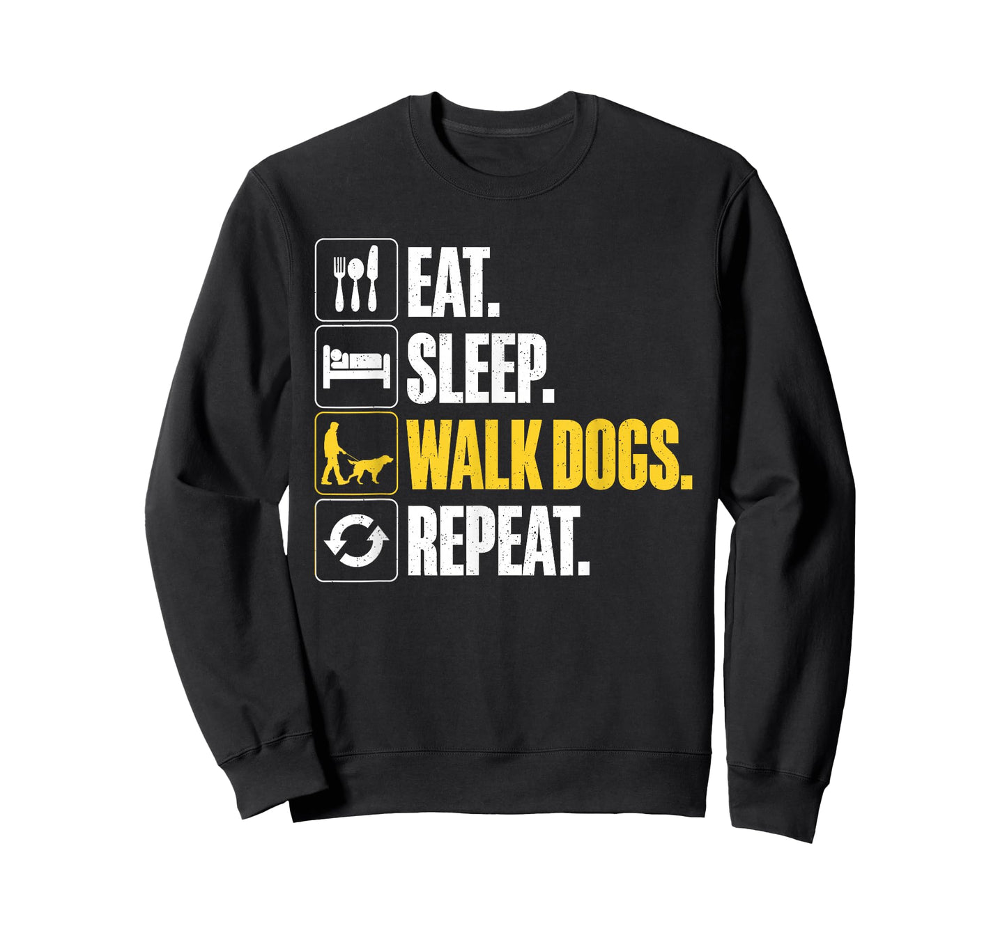 Funny Dog Waking Design For Dog Walker Men Women Pet Walker T-Shirt