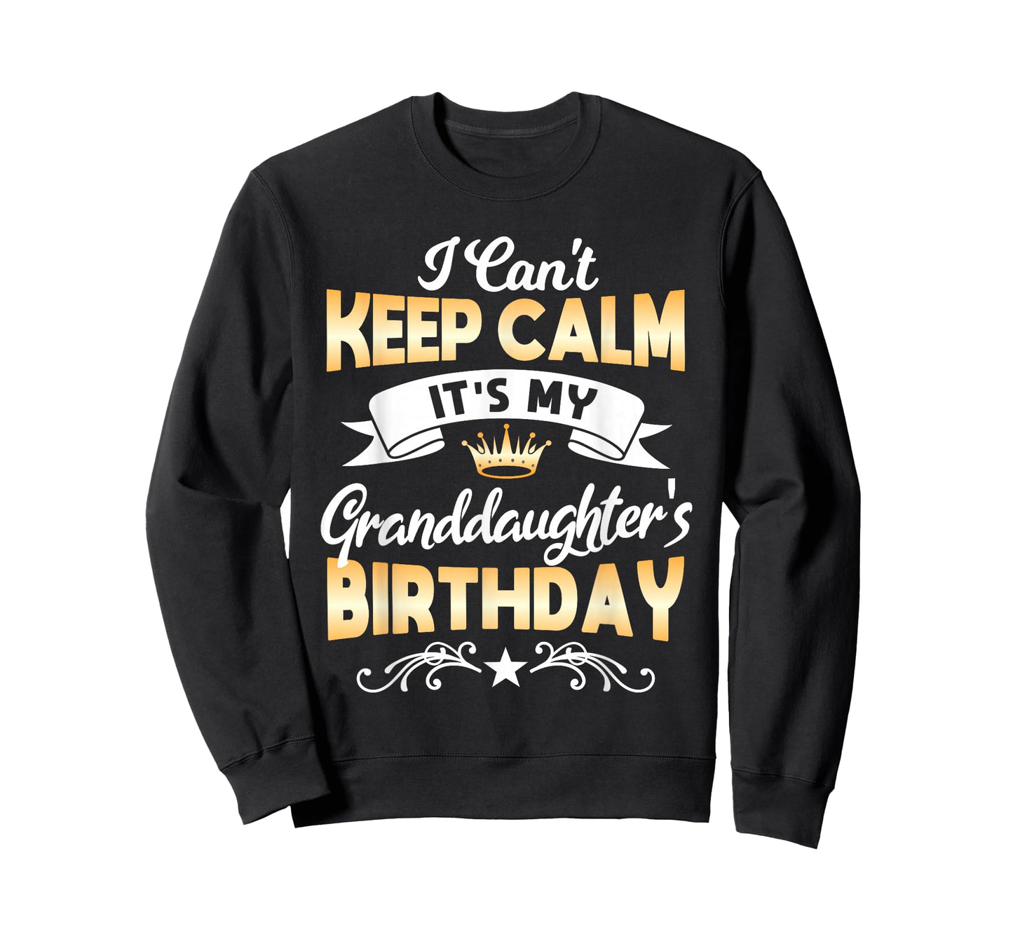 It's My Granddaughter's Birthday Shirt I Can't Keep Calm Par T-Shirt