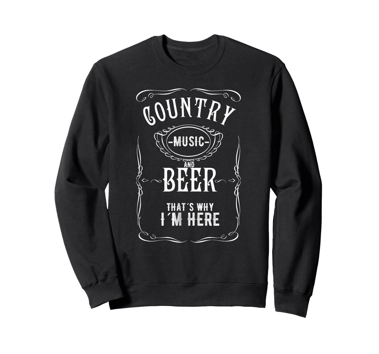 Country Music and Beer That's Why I'm Here Beer Lover TShirt T-Shirt