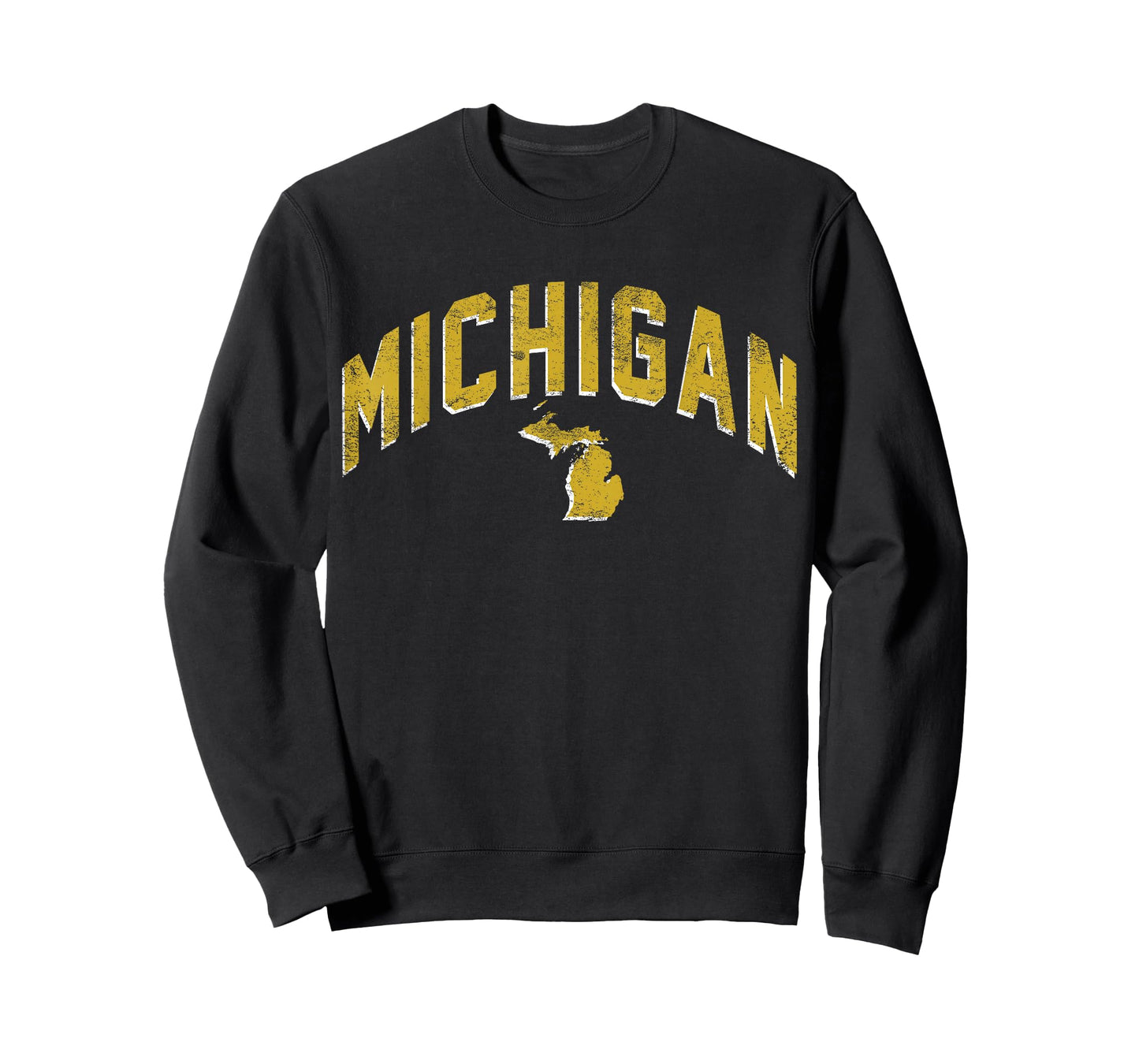 Michigan Home T-Shirt MI State Love Pride Map Distressed T-Shirt
