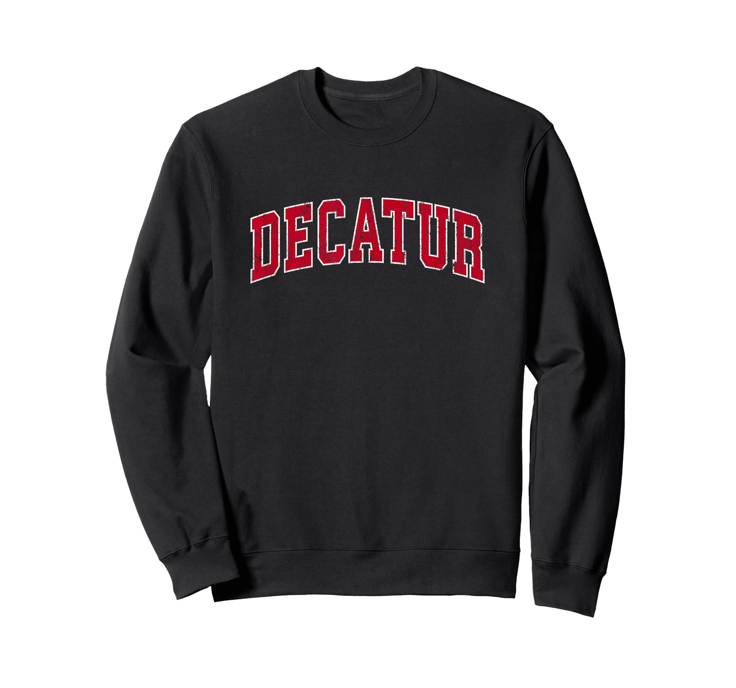 Decatur Georgia GA Vintage Sports Design Red Design T-Shirt