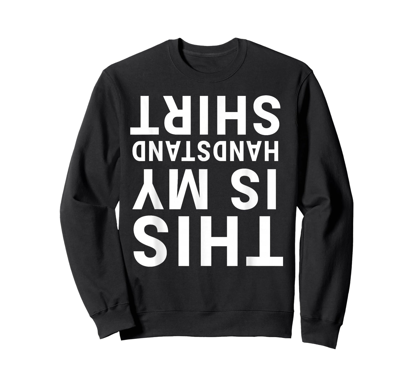 This Is My Handstand Shirt Funny Upside Down Acrobatics Gym T-Shirt