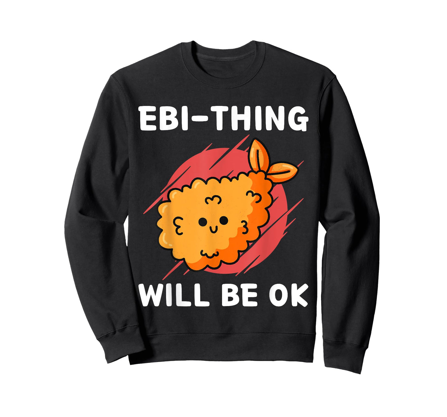 Cute Kawaii Tempura Ebi-Thing Will Be Ok Kawaii Aesthetic T-Shirt