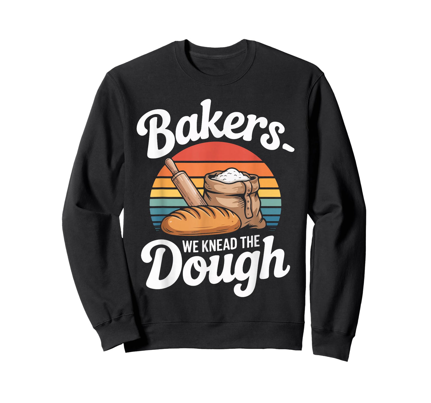 Bakers We Knead The Dough Rolling Pin Bread T-Shirt