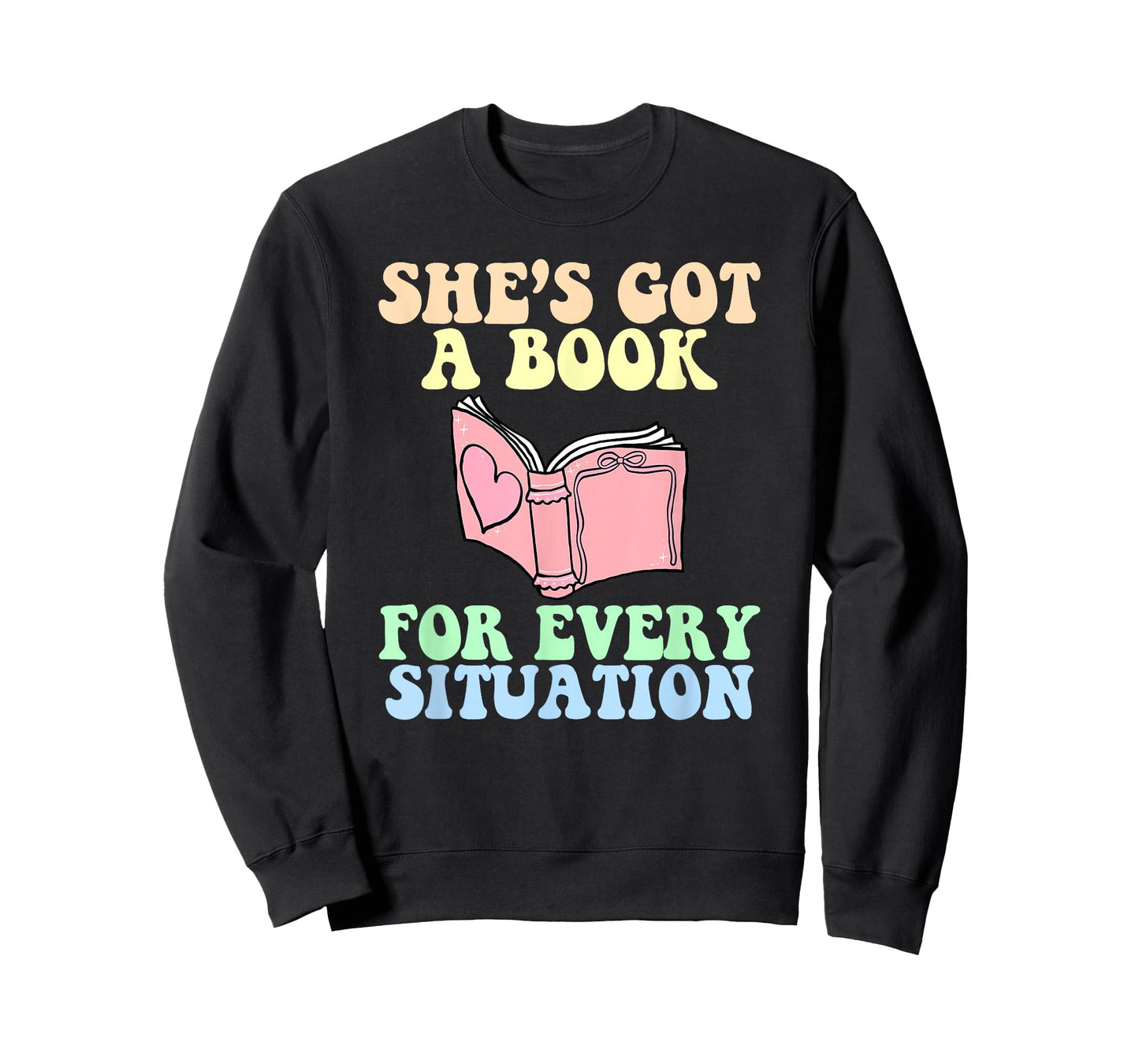 She's Got A Book for Every Situation Funny Halloween T-Shirt