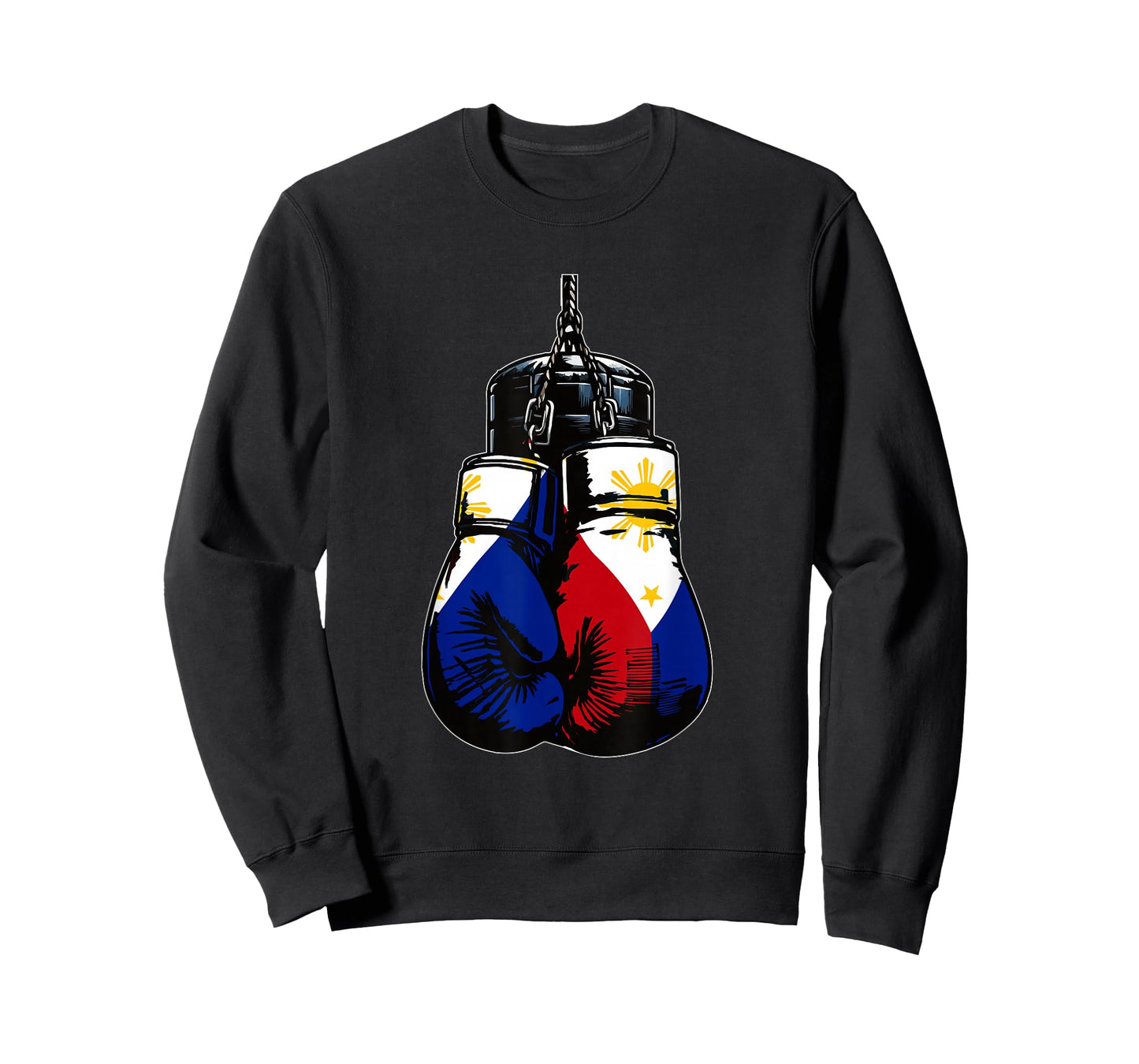 Proud Heritage Philippines Flag Boxing Gloves T-Shirt