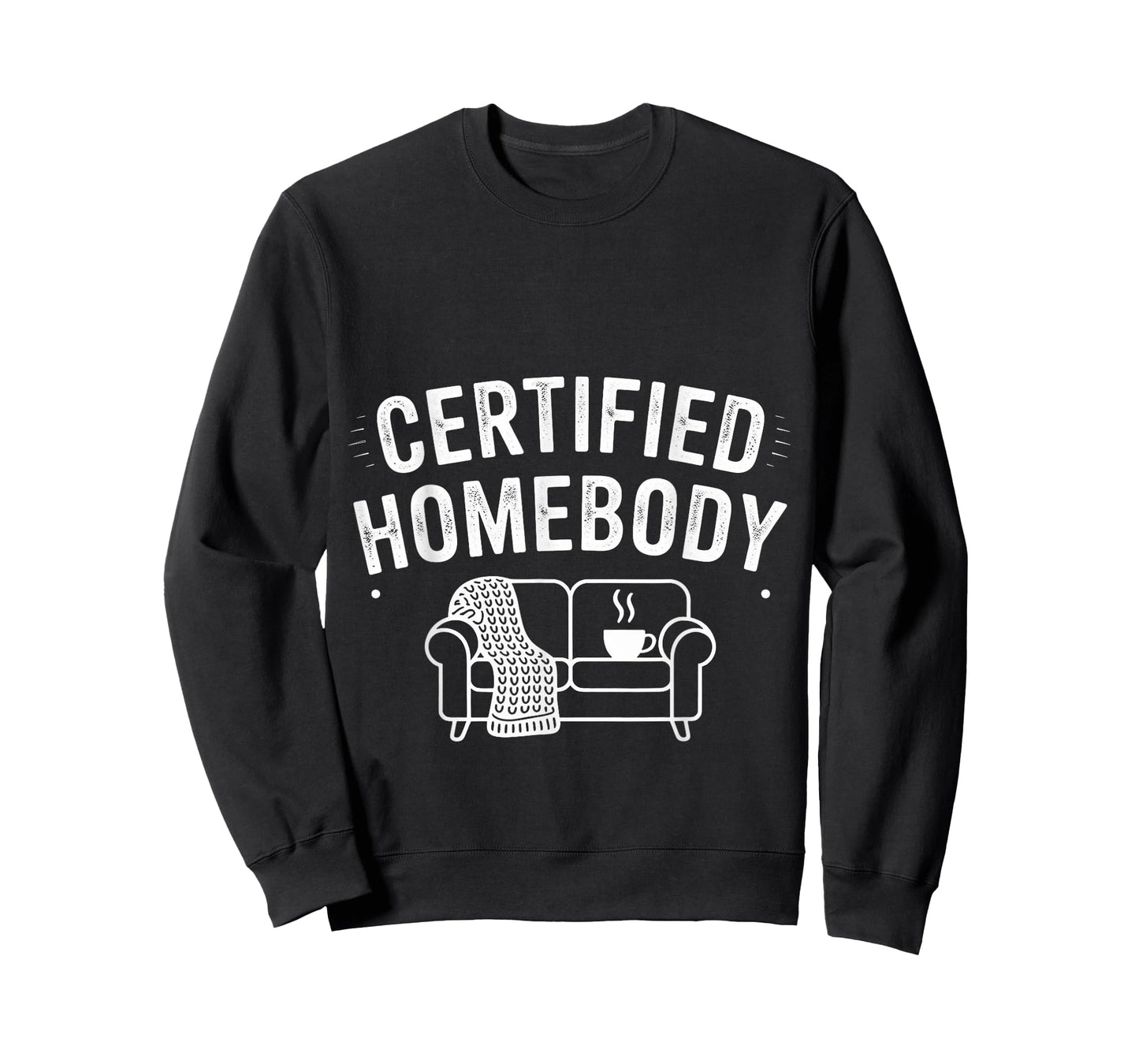 Certified Homebody Cozy Introvert Lifestyle Vibe - T-Shirt