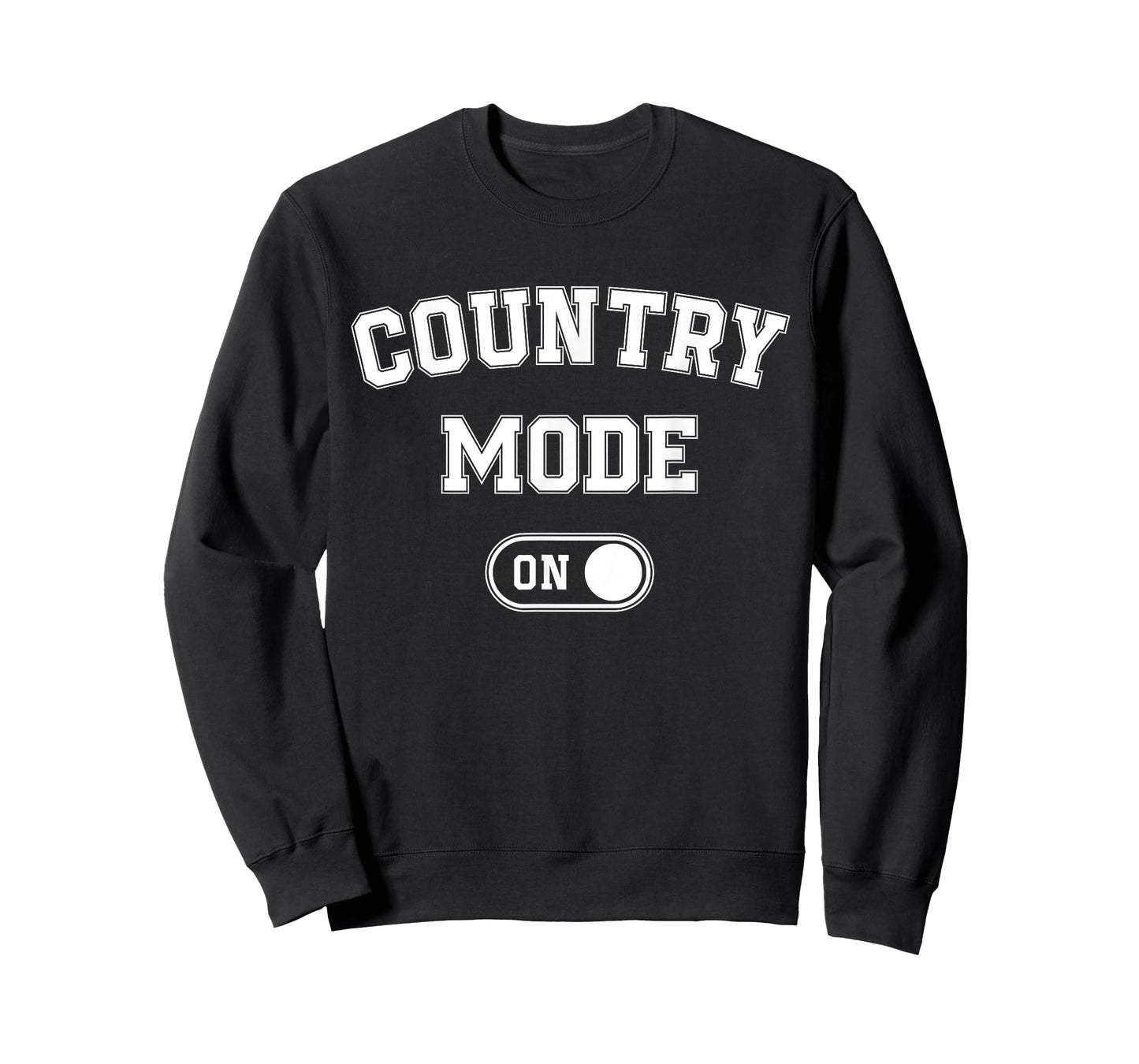 Country Mode On Funny Cowboy Gift Singer Farmer Cowgirl T-Shirt