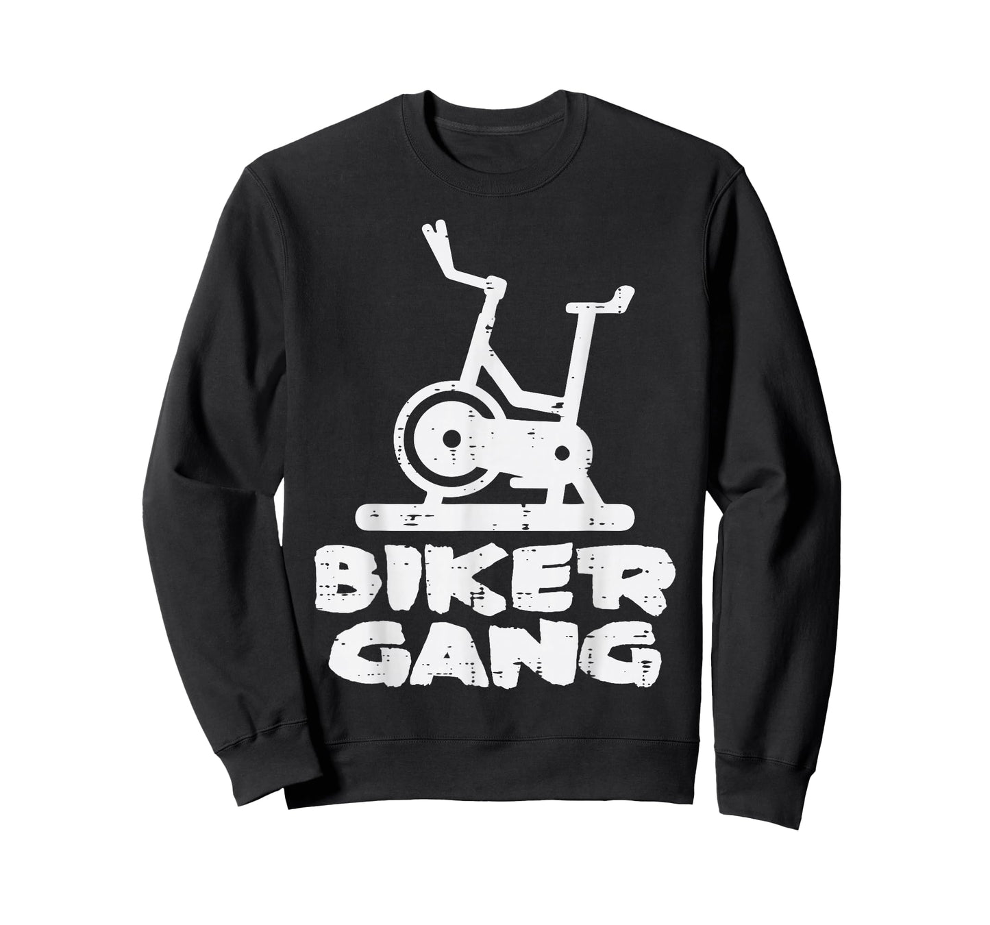 Gym Biker Gang Funny Spin Cycling Workout Fitness Women Men T-Shirt