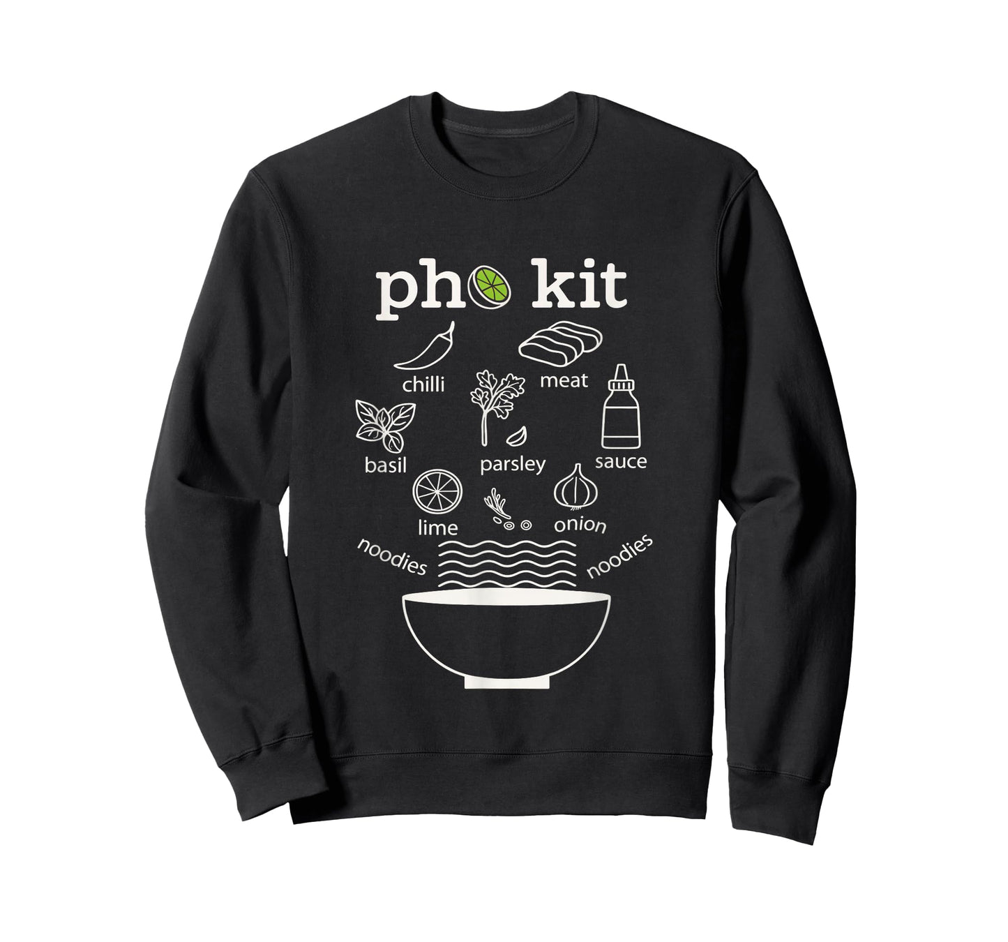Pho Kit Asian Vietnamese Noodle Soup Food Lover T-Shirt