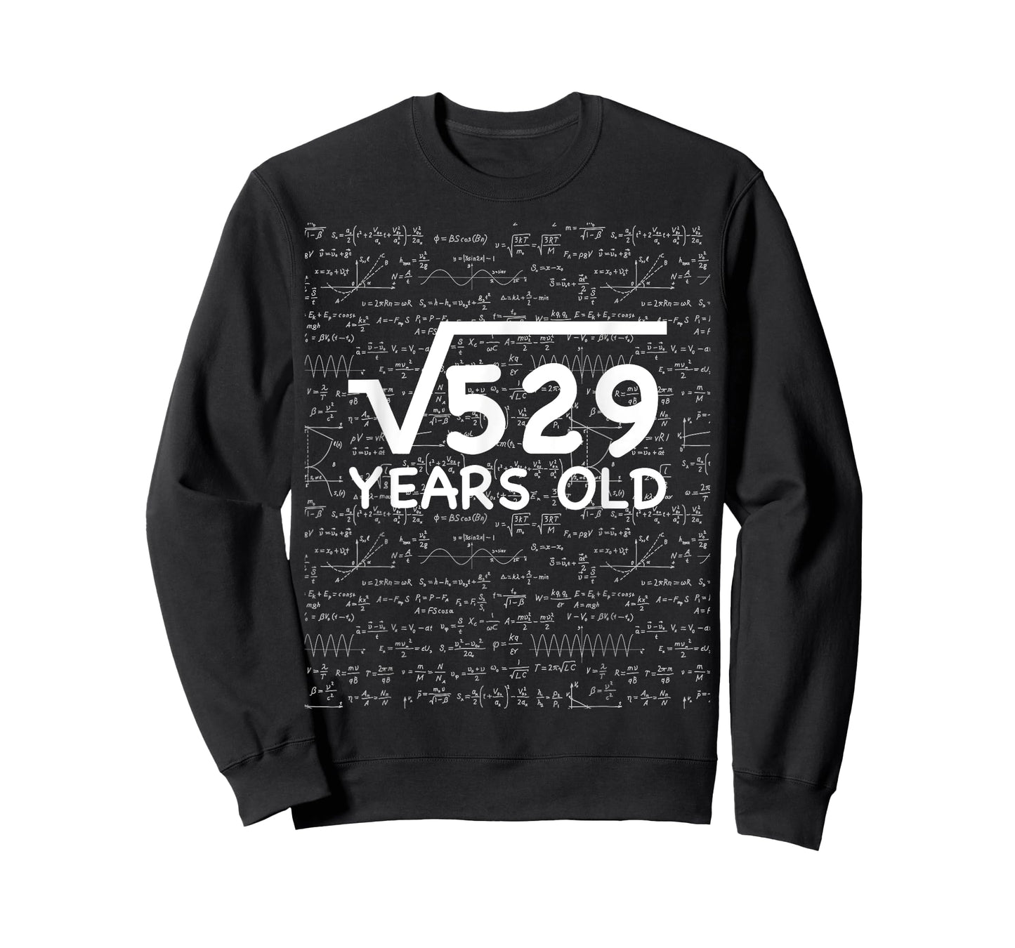 Funny 23rd Birthday 23 Years Old Square Root Math Pun Gift T-Shirt