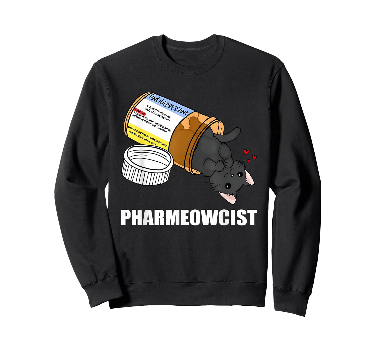 Pharmacist Anti Depressant Cat T-Shirt