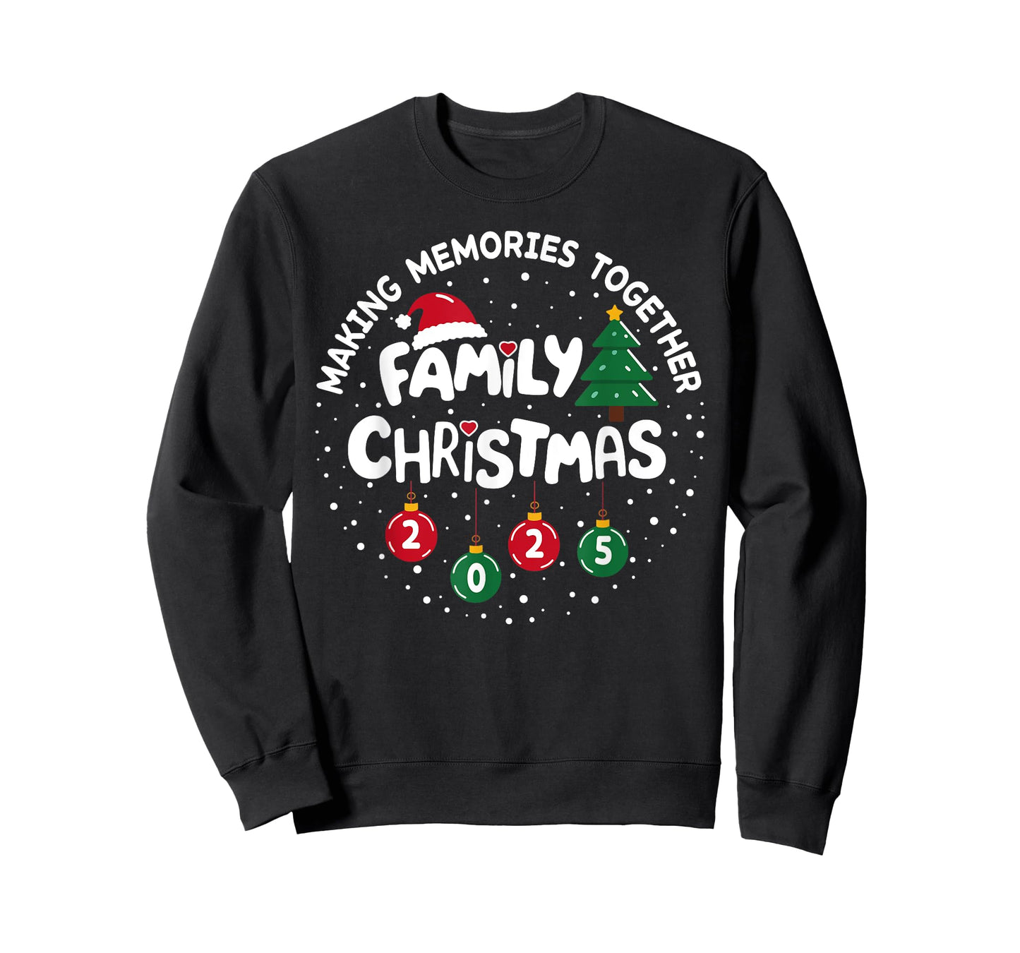 Family Christmas 2025 Making Memories Funny Xmas Pajamas T-Shirt