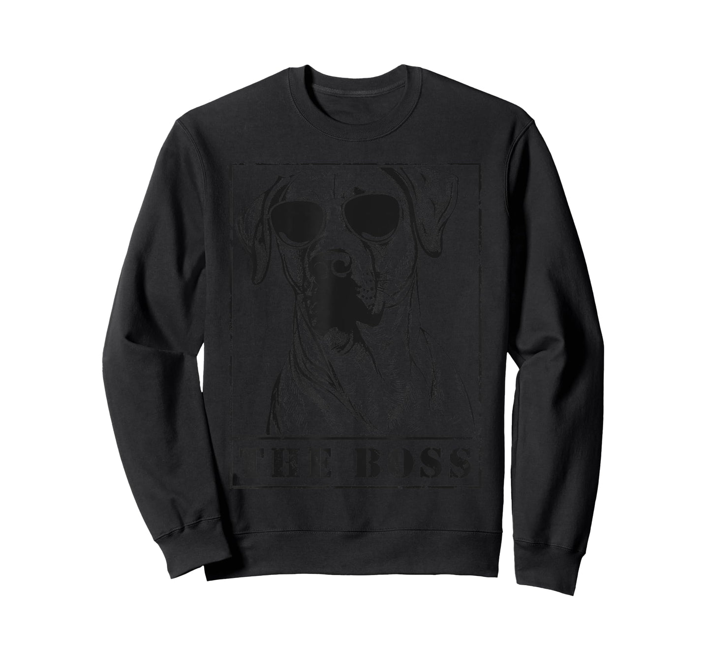 The Funny Black Mouth Cur Boss Mom Dad Dog Lover T-Shirt