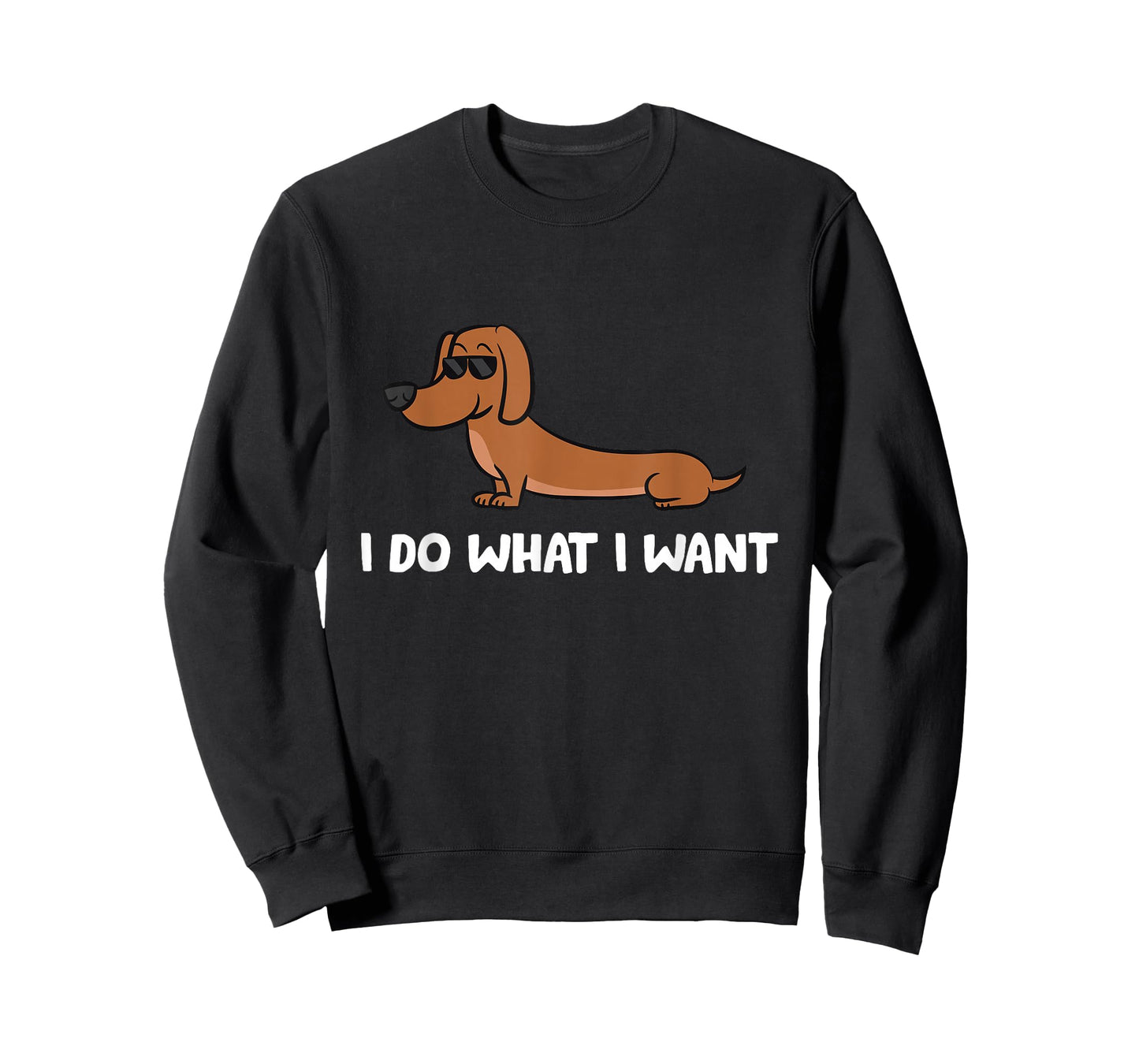 Dachshund I Do What I Want Cool Dachshund T-Shirt
