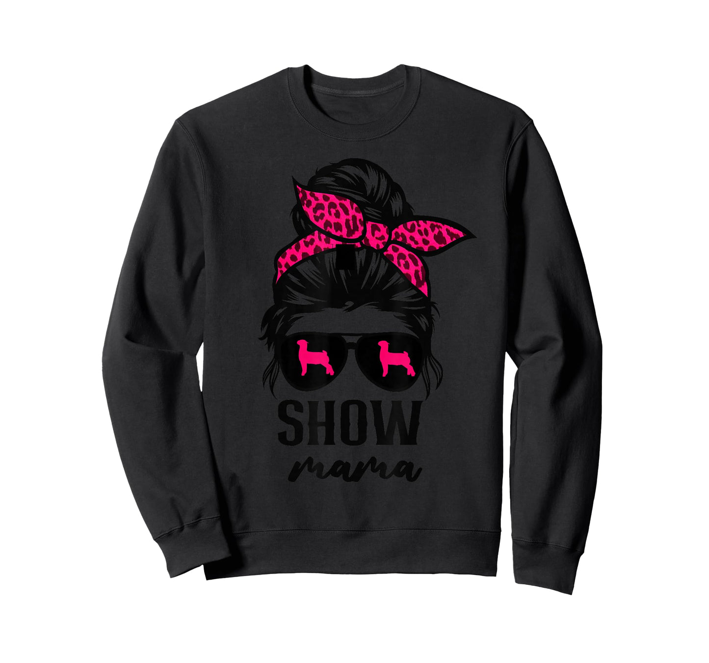 goat show mom goat Boer show mama T-Shirt