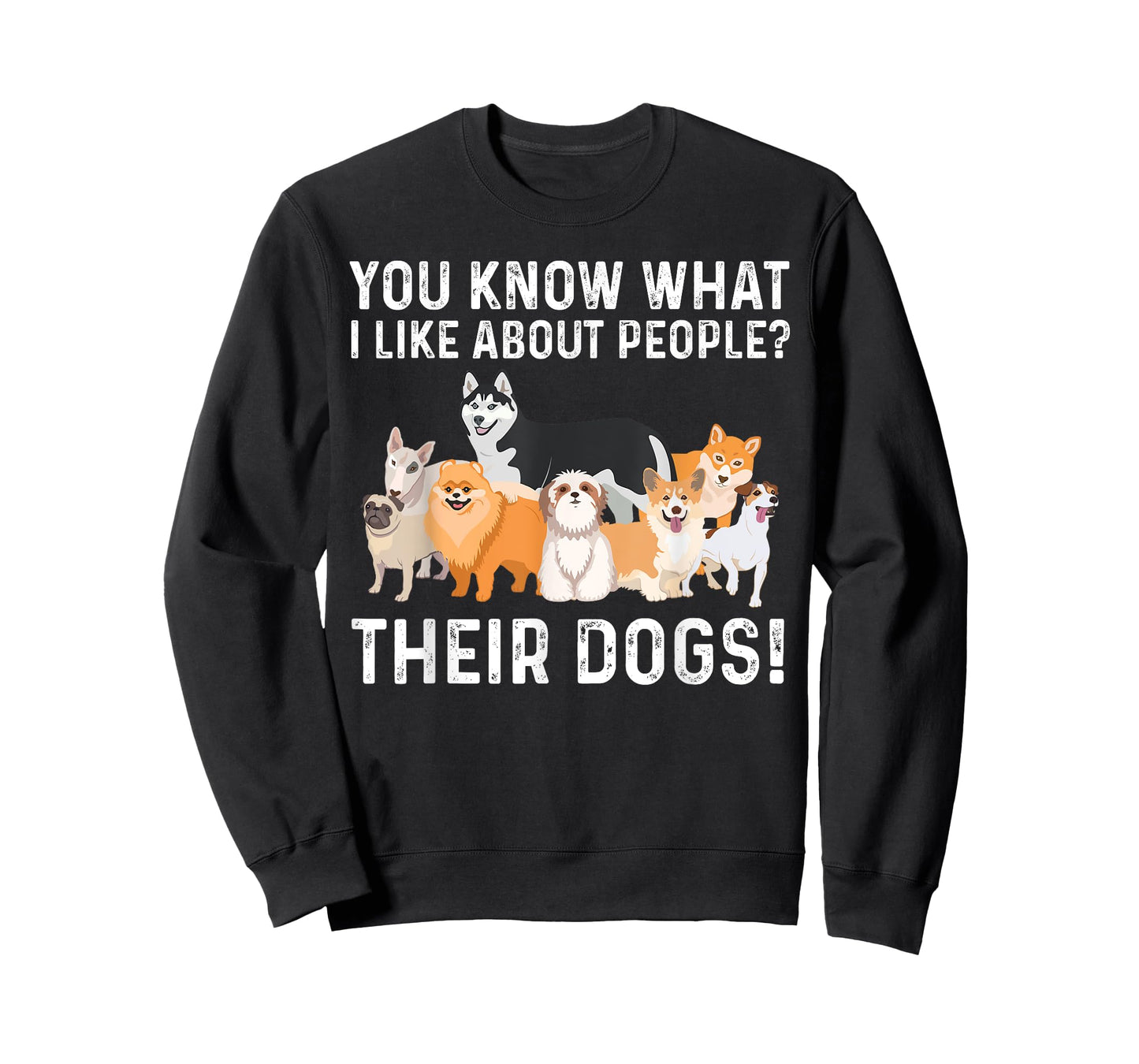 Cute Dog Design For Men Women Kids Dog Lovers I Like Dogs T-Shirt
