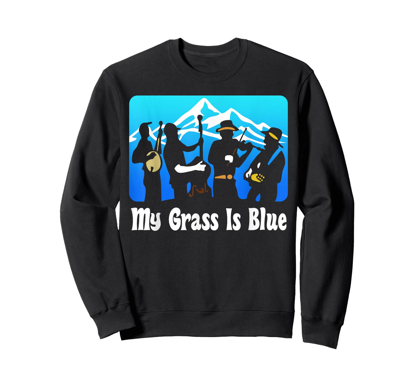 My Grass Is Blue Gift, Bluegrass Gift, Music Gesch T-Shirt