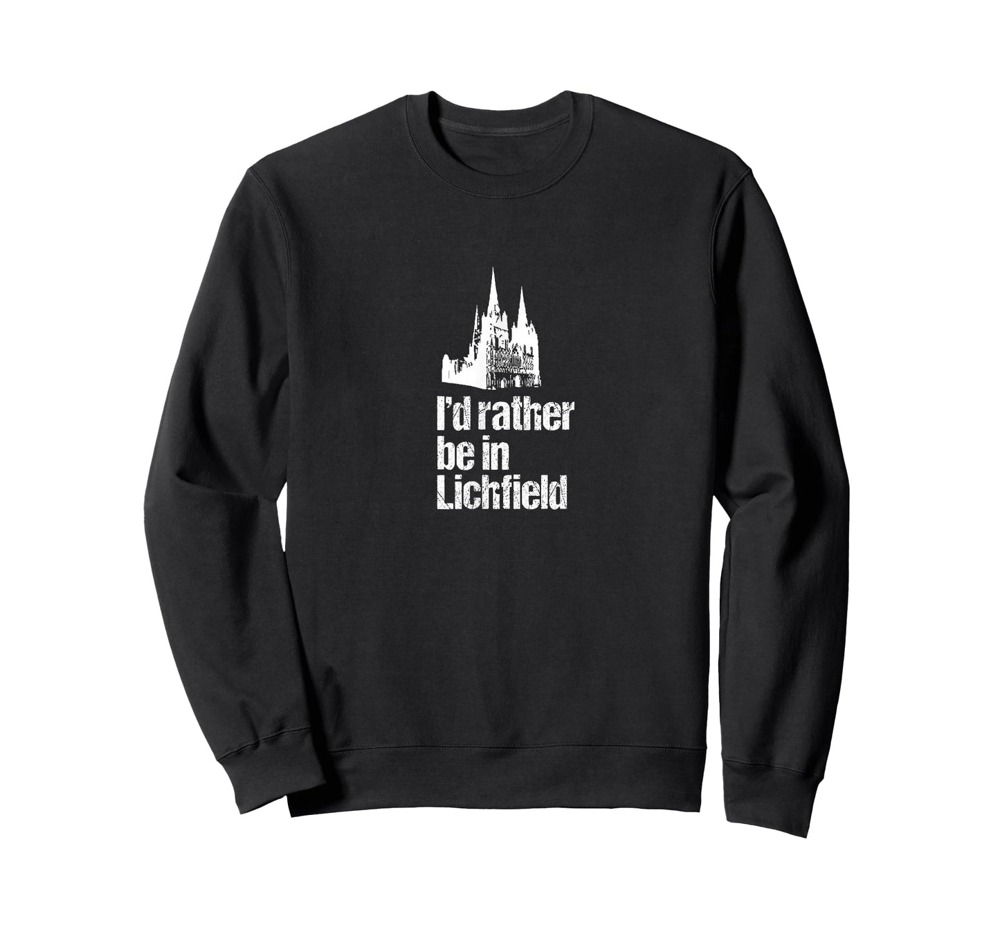 I'd Rather Be in Lichfield Hometown Pride Midlands Love Fun T-Shirt