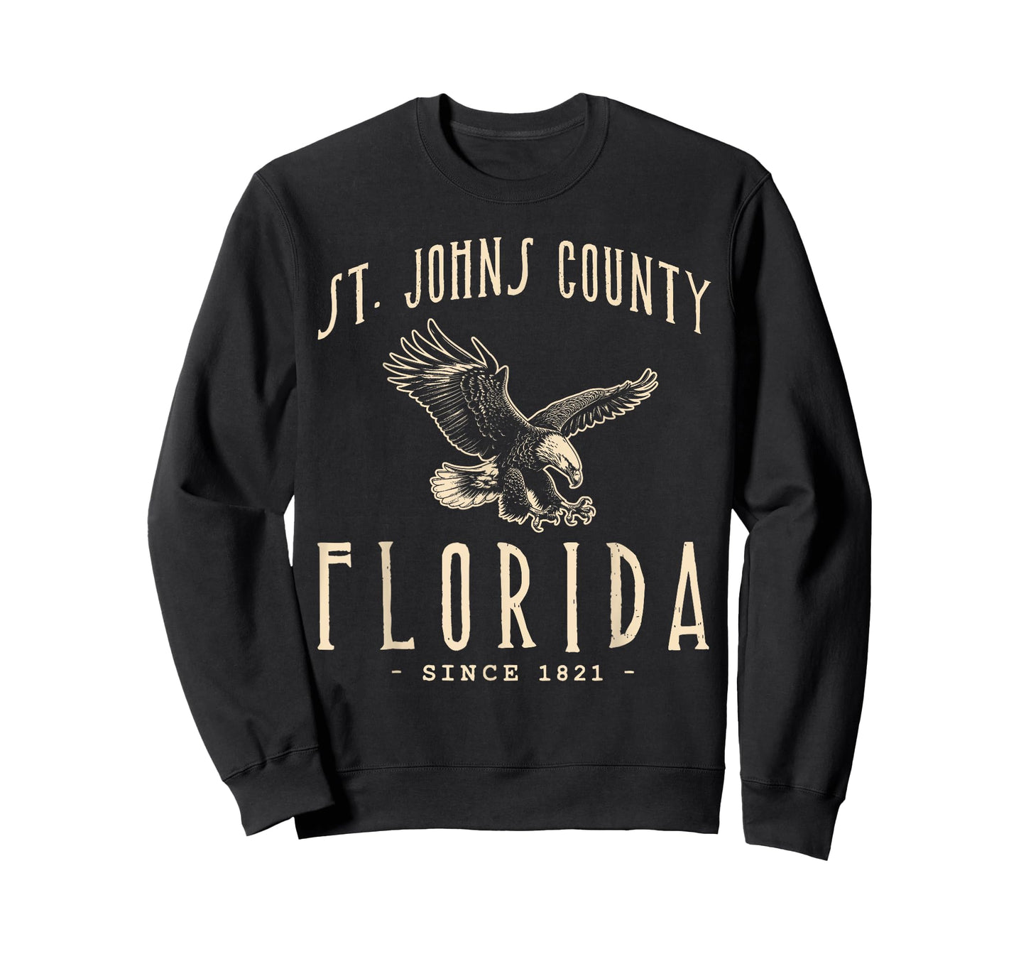 ST JOHNS COUNTY, FLORIDA. EAGLE WILDLIFE BIRD T-Shirt