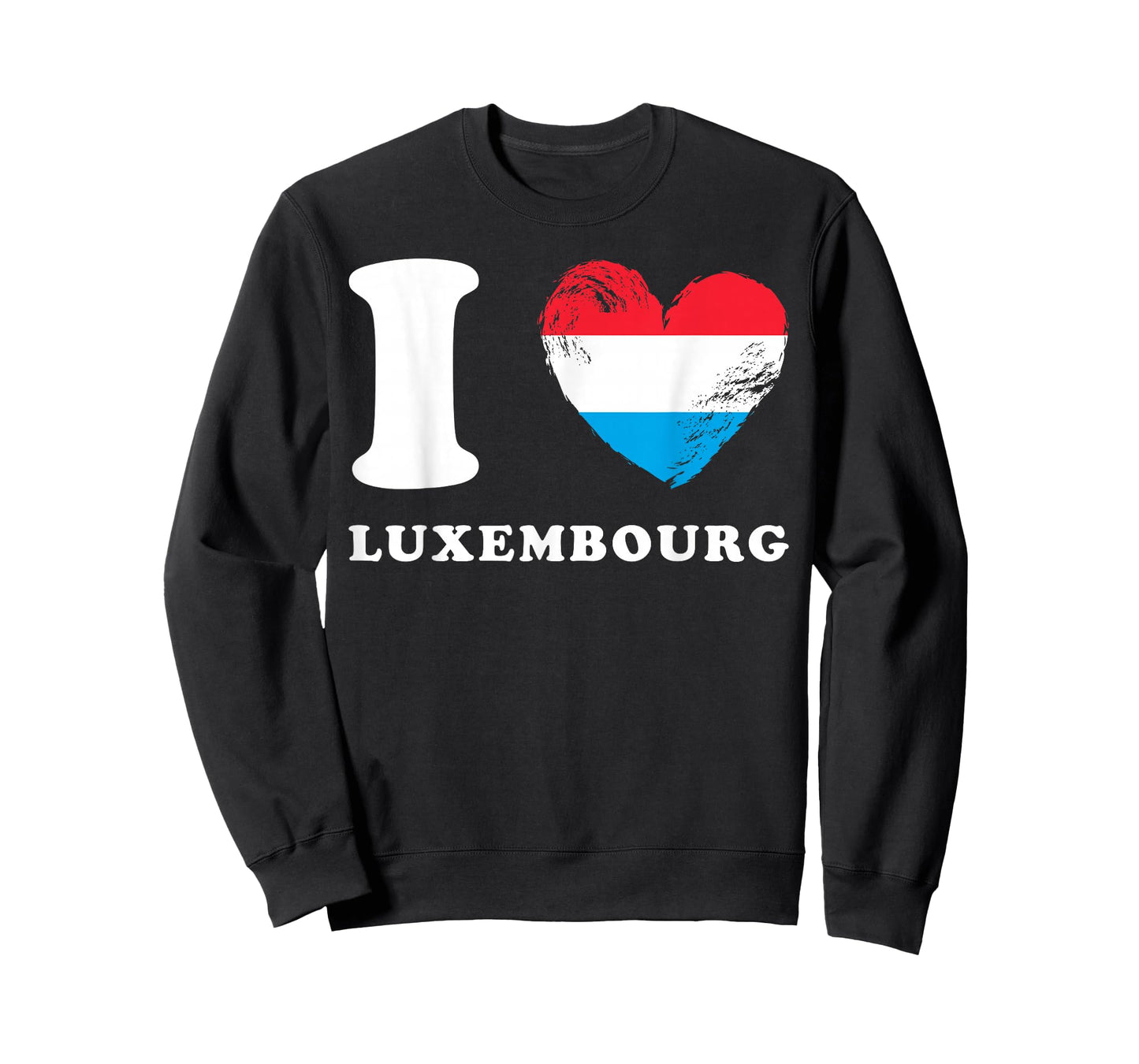 I Love Luxembourg - Heart Flag Luxembourg T-Shirt