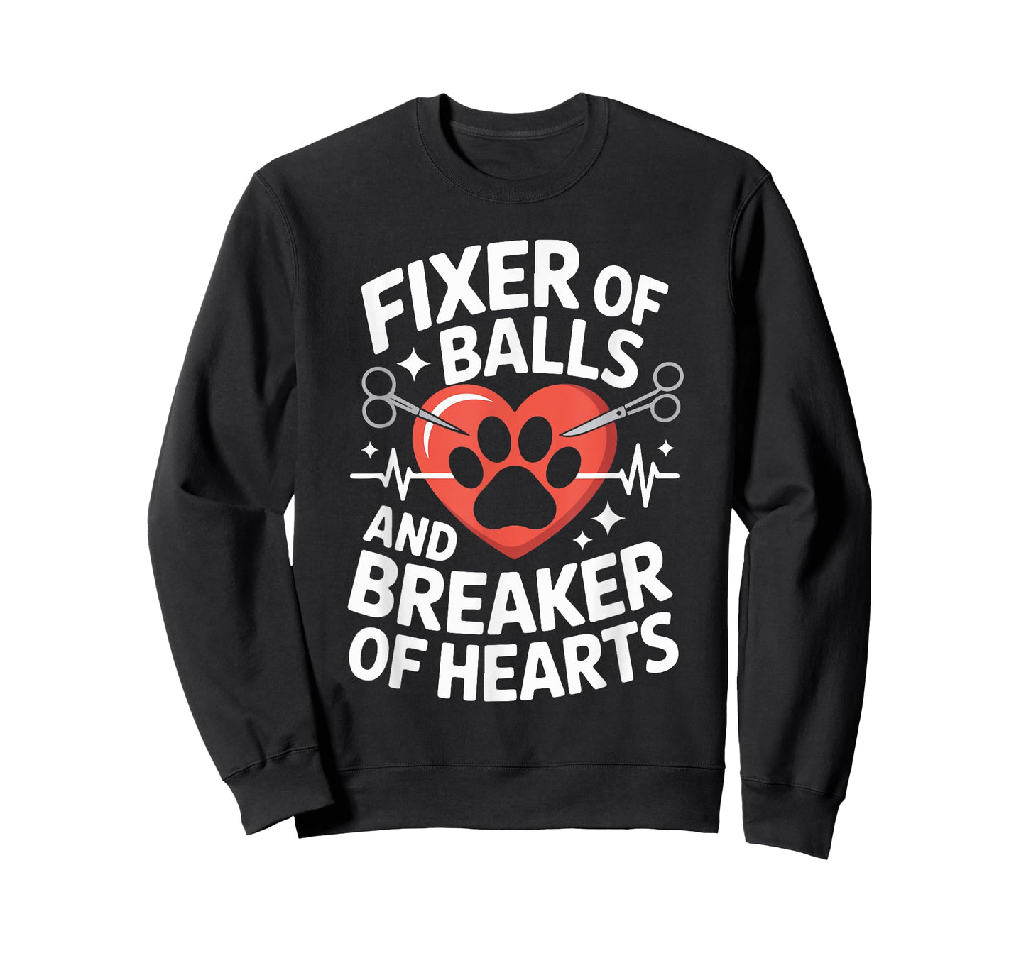 Fixer of Balls and Breaker of Hearts Fun Vet T-Shirt
