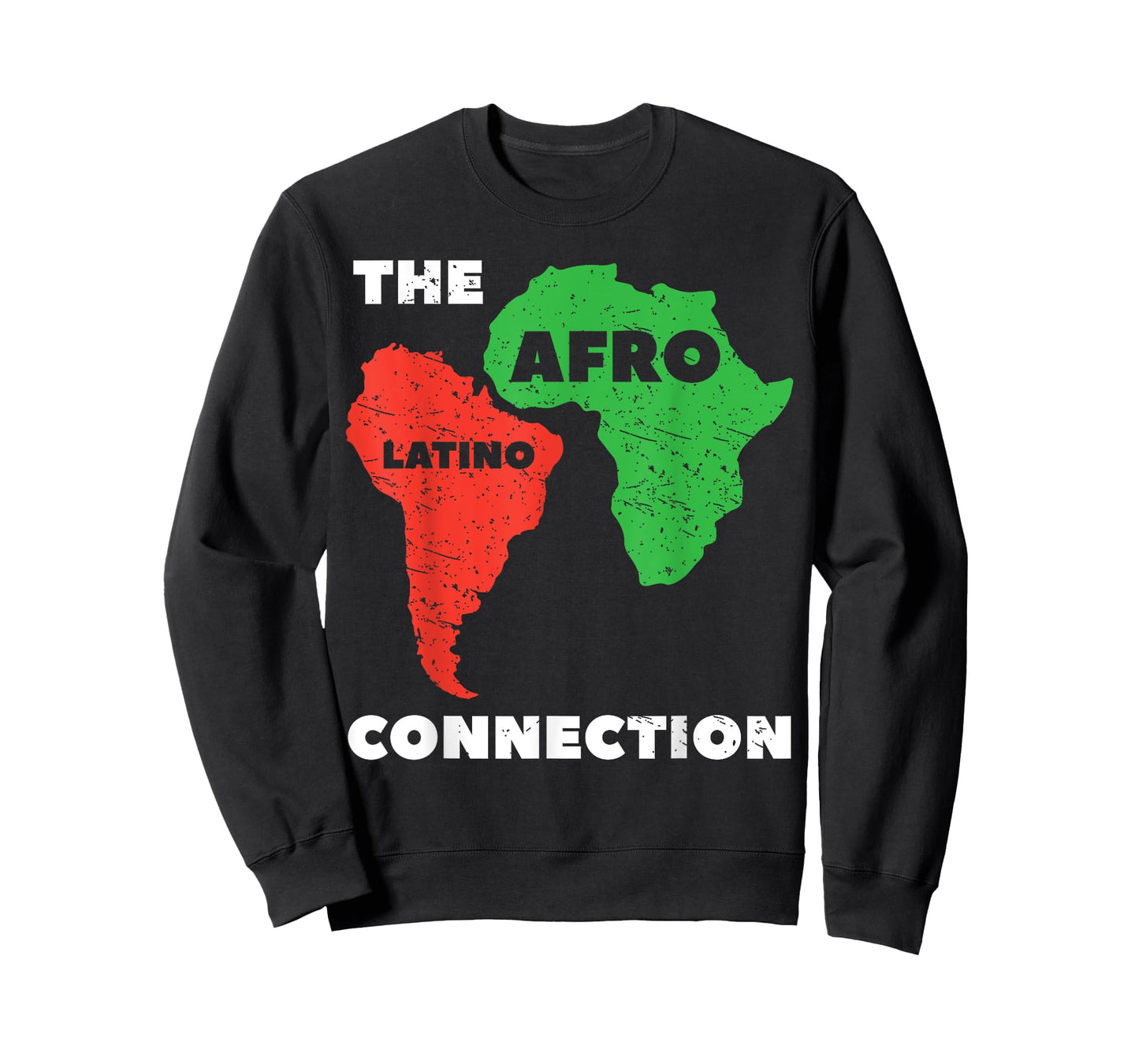 The Afro Latino Connection Afro-Latina Hispanic Pride T-Shirt