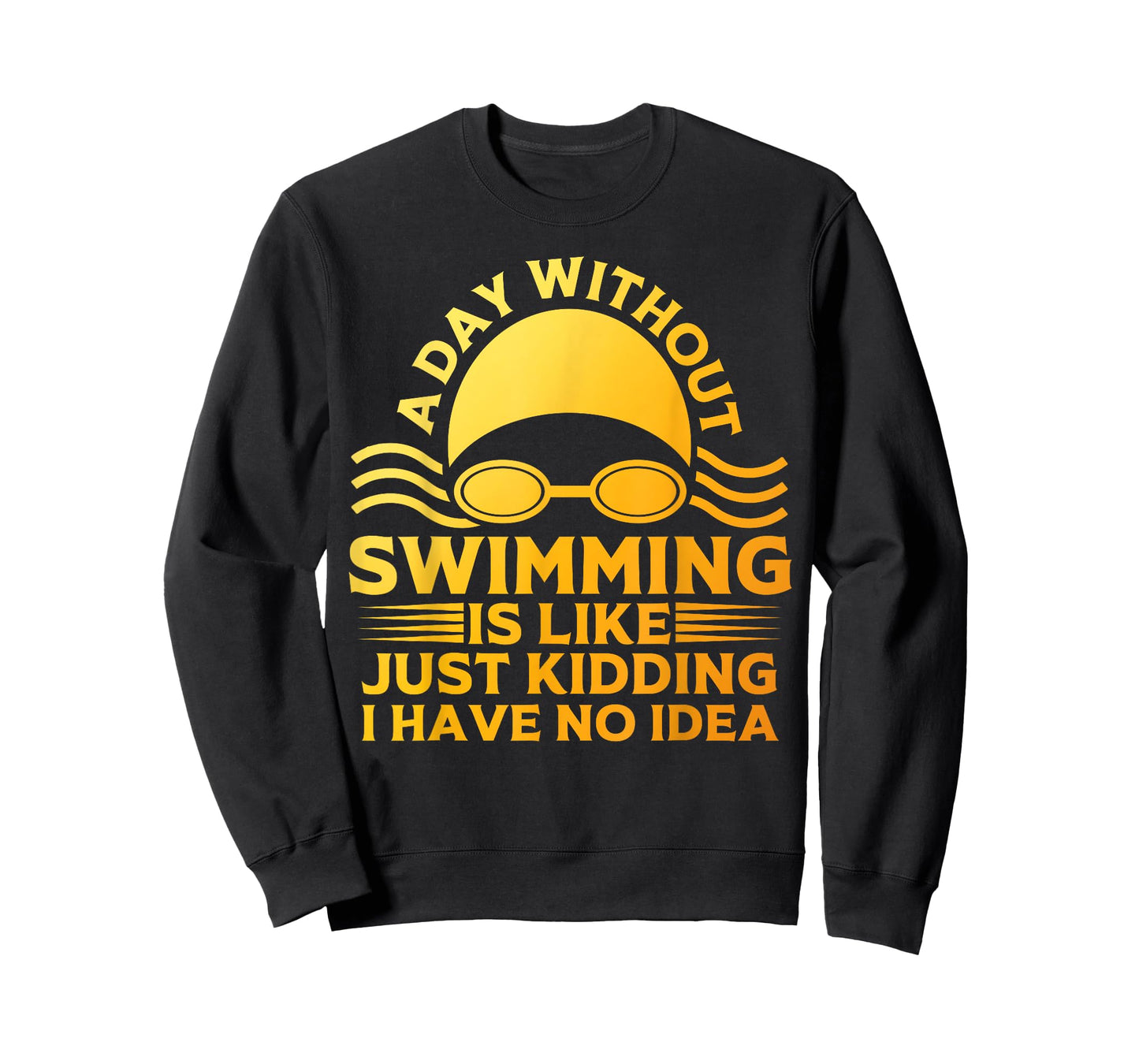 Funny Swimming Art For Men Women Swim Team Coach Swimmer T-Shirt