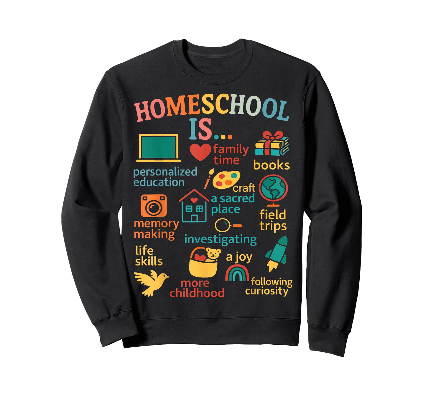 Family Homeschooling New Homeschooler Dad Mom Homeschool T-Shirt