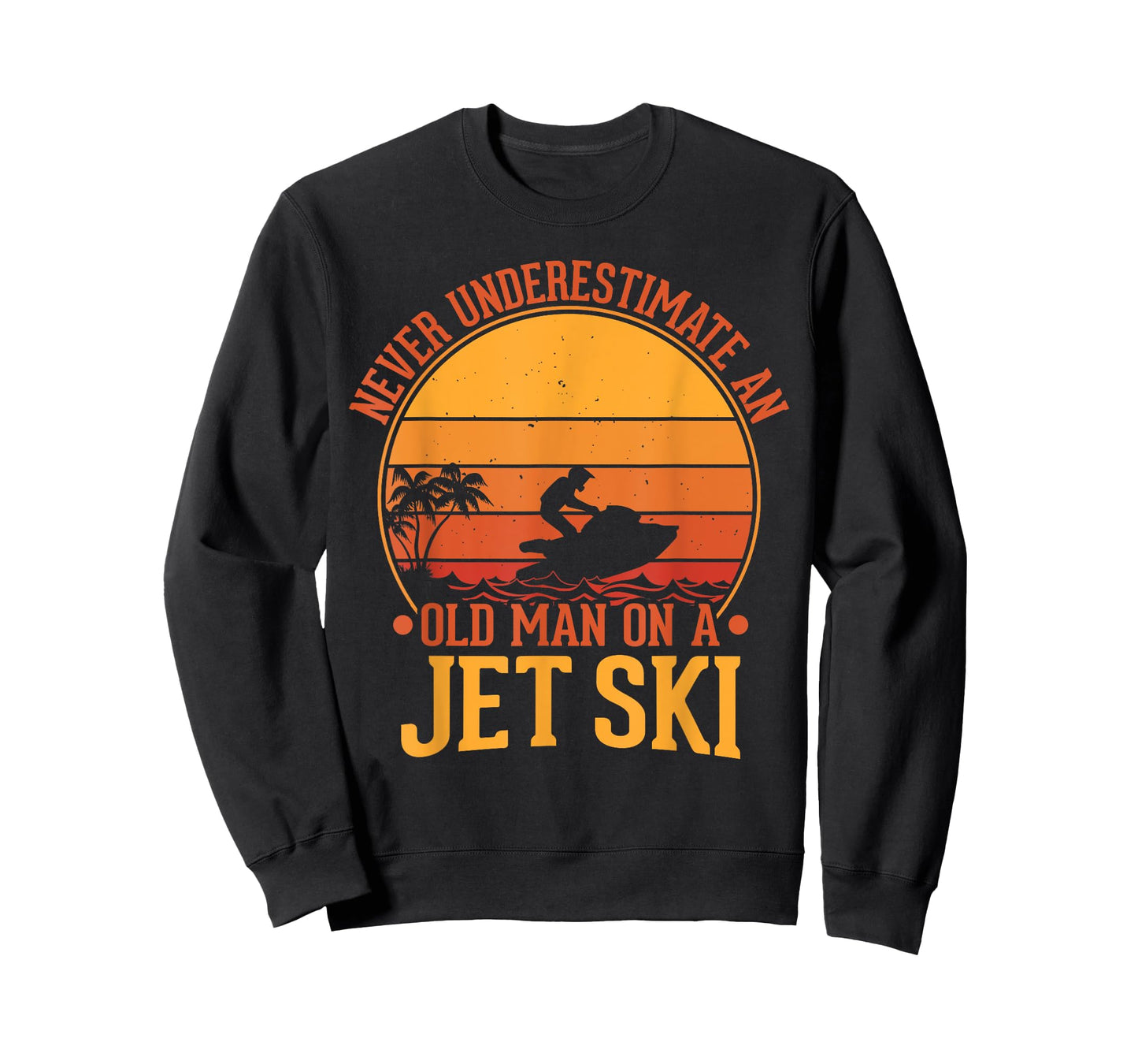Vintage Water Jet Ski Fun Beach for Men, Retro Jet Ski T-Shirt
