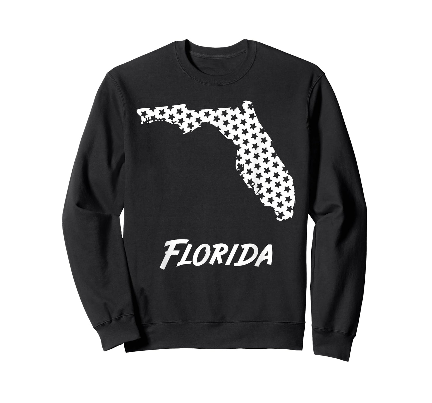 Florida USA State Outline Stars Vintage Retro Design T-Shirt