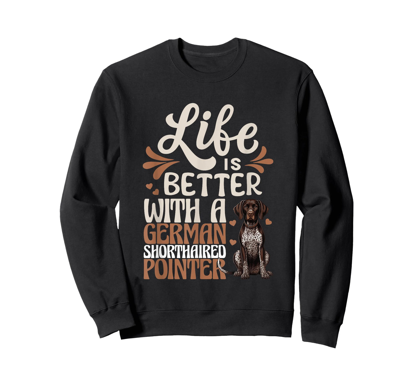 GSP Hunting Dog Lover Gun Dog German Shorthaired Pointer T-Shirt