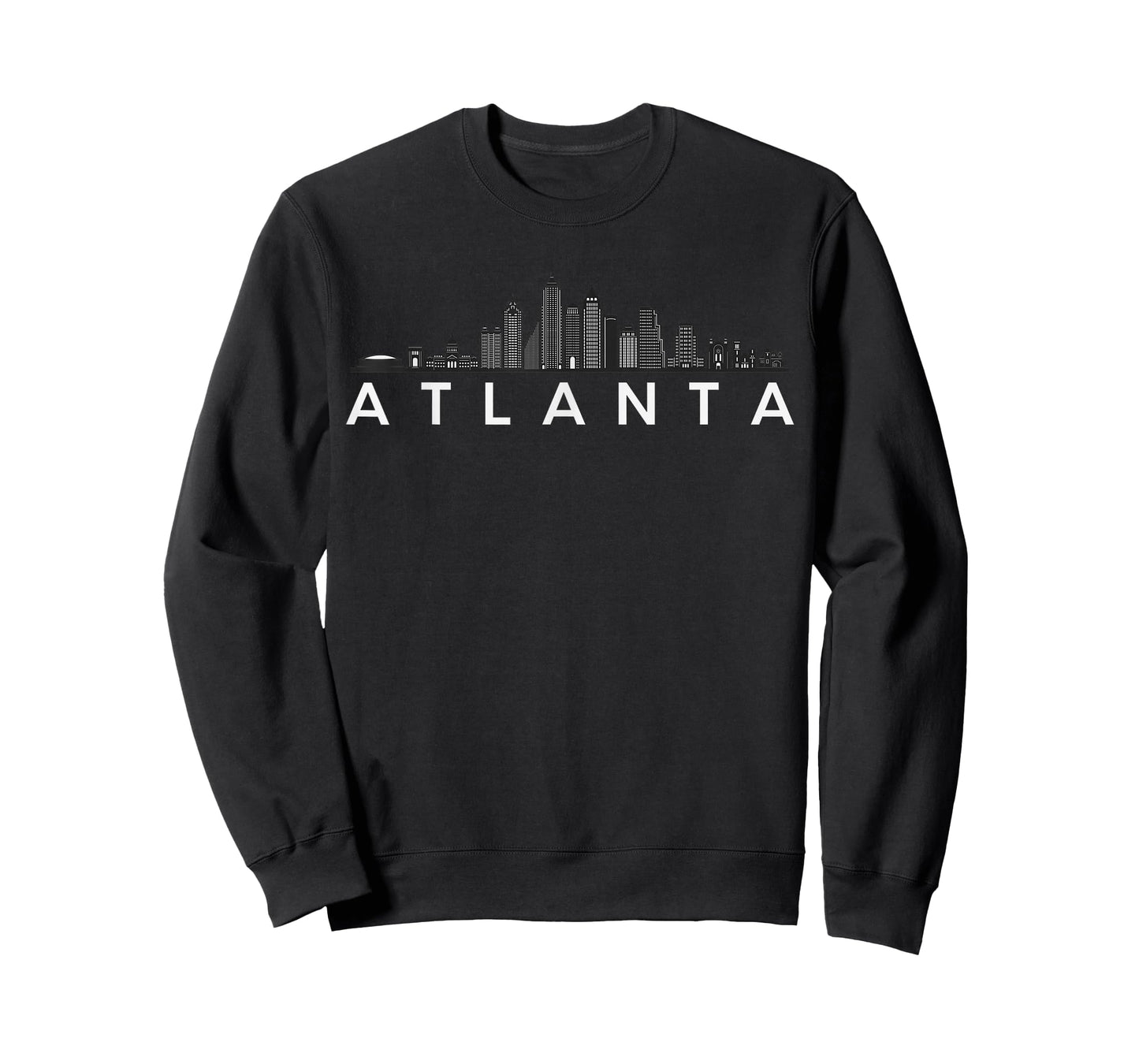 Atlanta Skyline Georgia Vintage City Souvenir Retro ATL T-Shirt